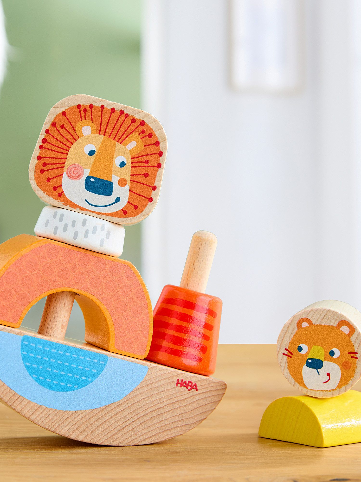 Haba Steckspielzeug Löwe, unisex neutral