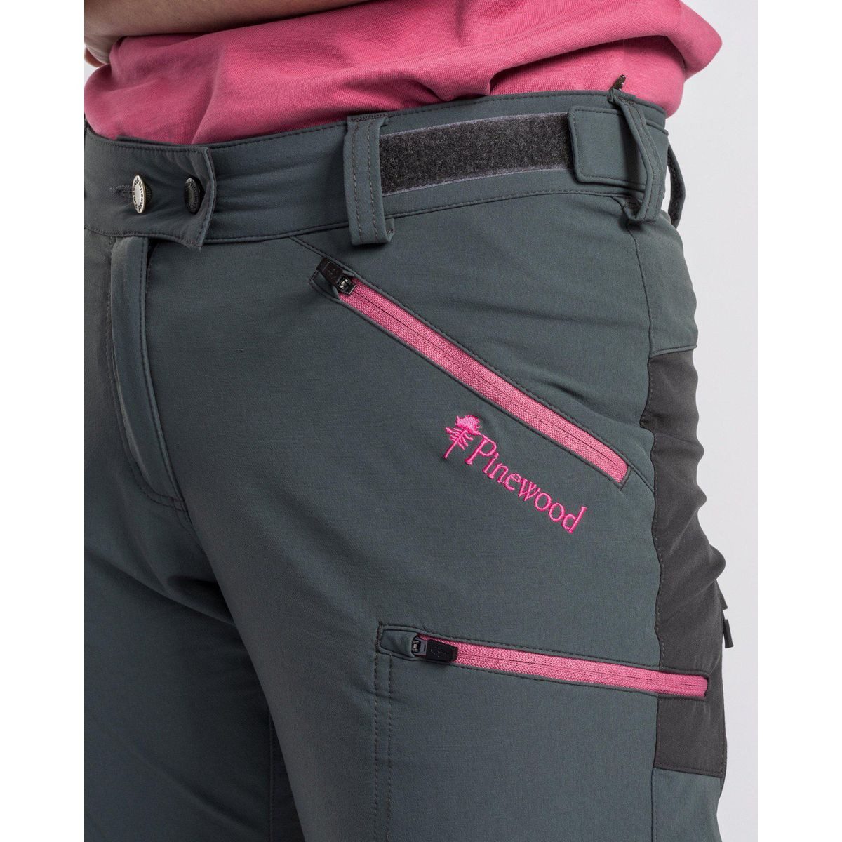 Pinewood Outdoorhose Abisko Brenton Women Trouser Leichte, winddichte Wanderhose für Damen mit Stretch
