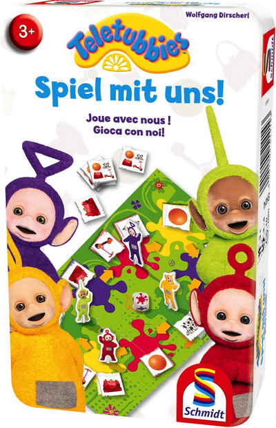 Schmidt Spiele GmbH Spiel, Schmidt Spiele Reisespiel Würfelspiel Teletubbies Spiel mit uns! 51414