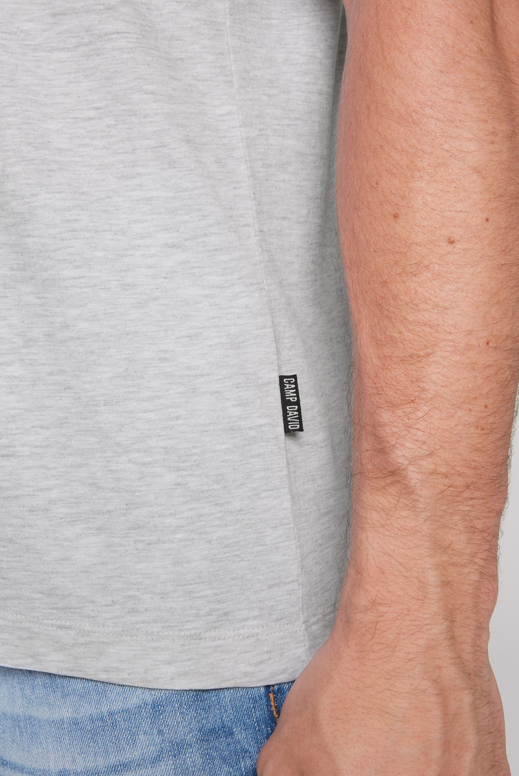CAMP DAVID Rundhalsshirt aus Baumwolle
