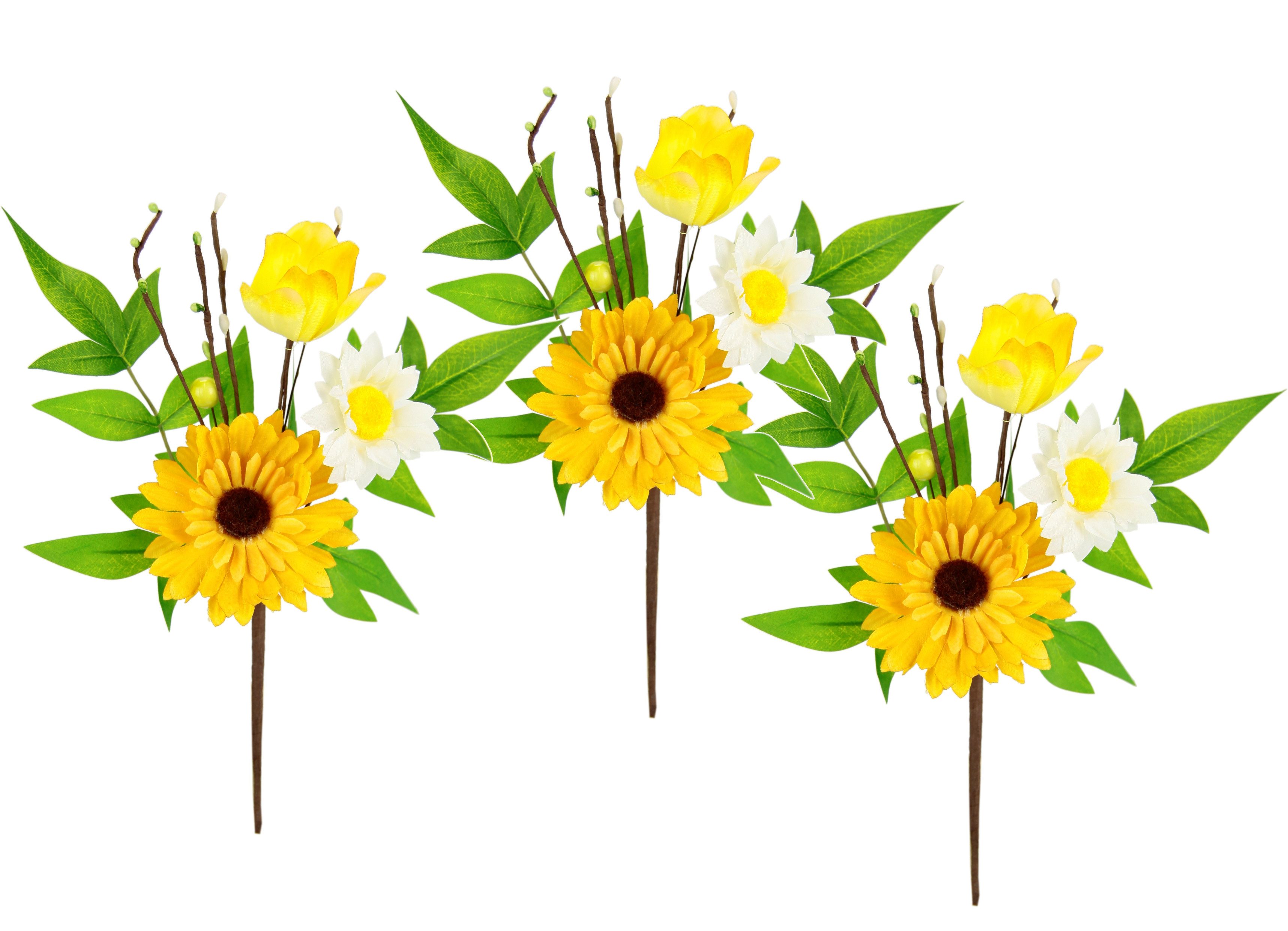Kunstzweig Dekozweig Gerbera Margeriten, I.GE.A., Höhe günstig online kaufen