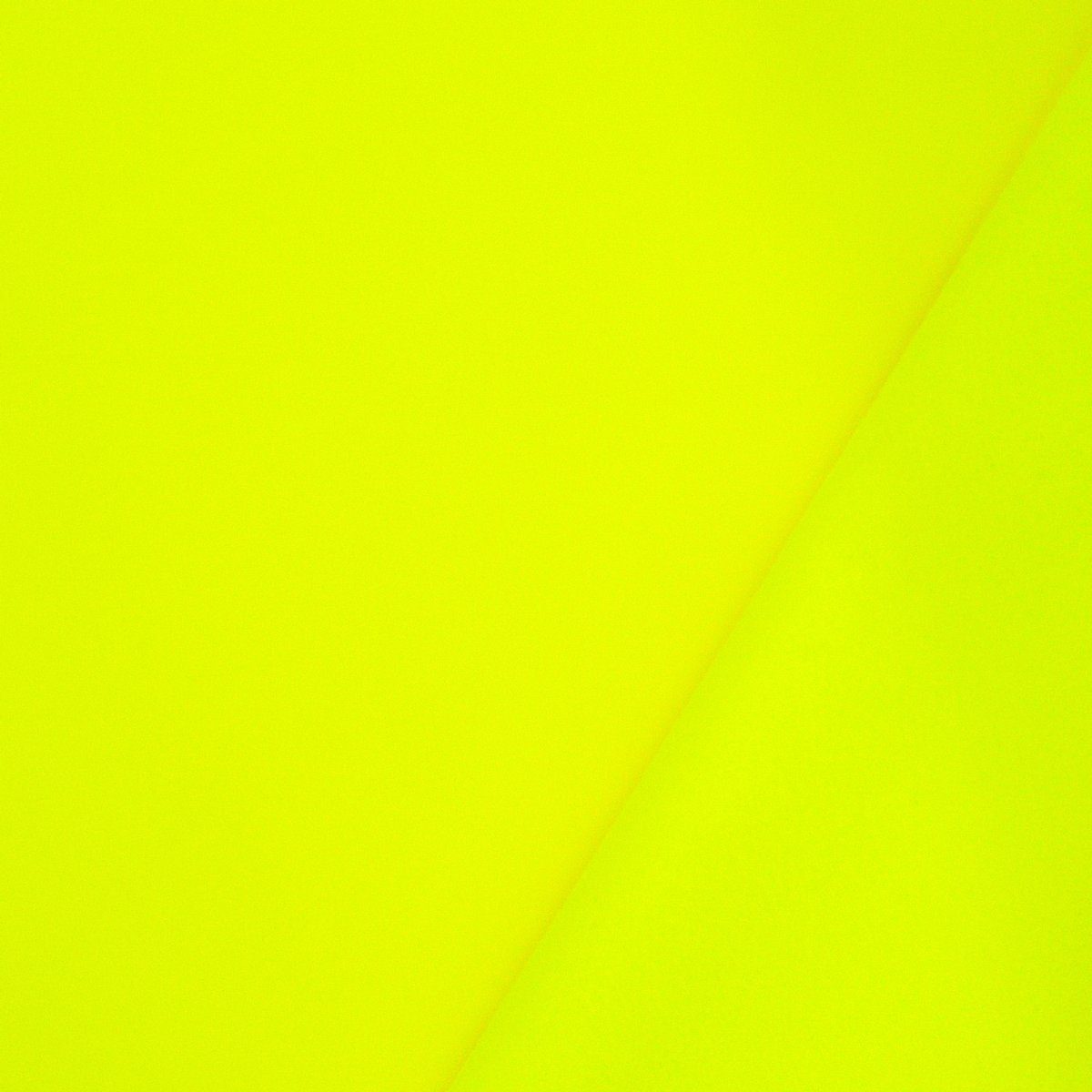 SCHÖNER LEBEN. Stoff Softshell Stoff Meterware Outdoor Fleece-Rückseite uni neon Gelb 144cm, Outdoor,pflegeleicht
