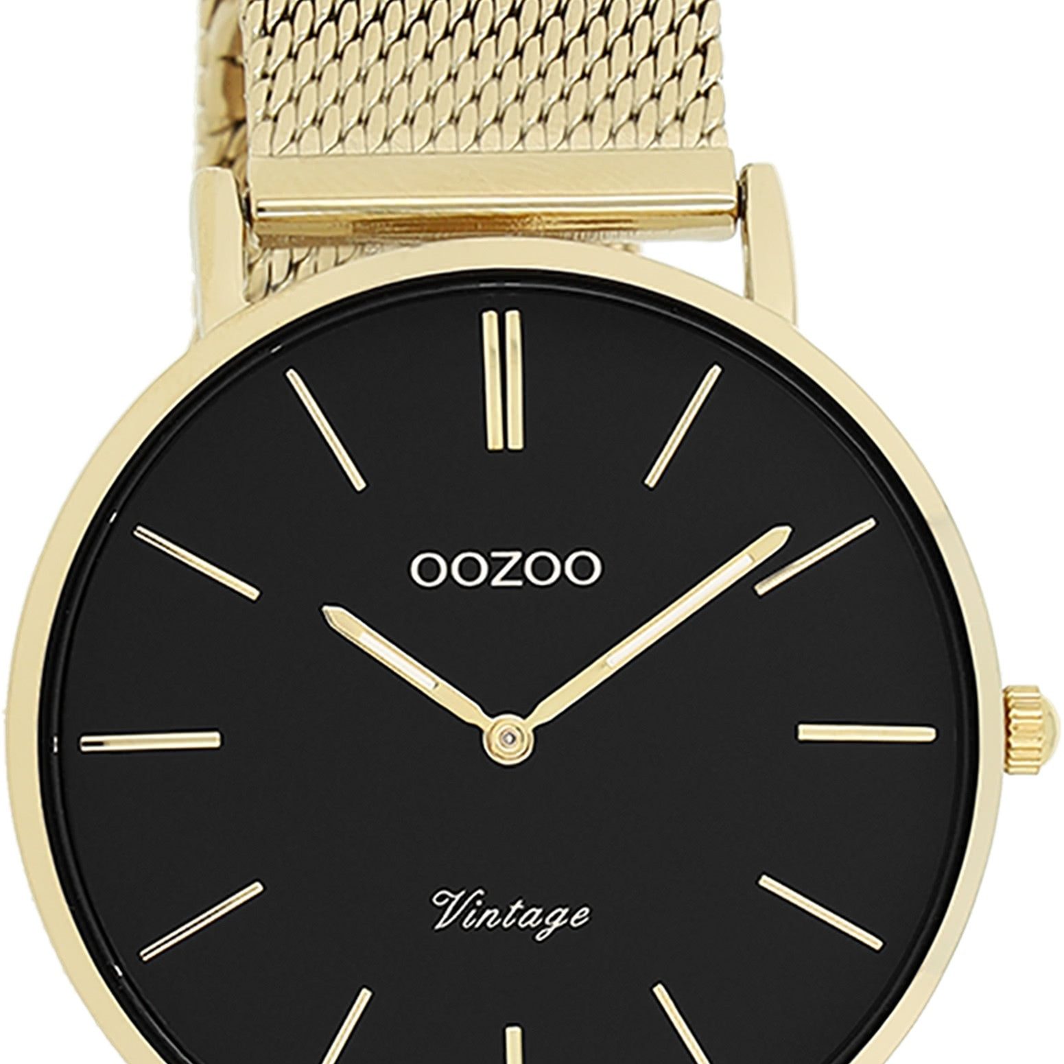 OOZOO Quarzuhr Oozoo Damen Armbanduhr Timepieces Analog, (Analoguhr), Damenuhr rund, mittel (ca. 32mm) Metallarmband, Fashion-Style