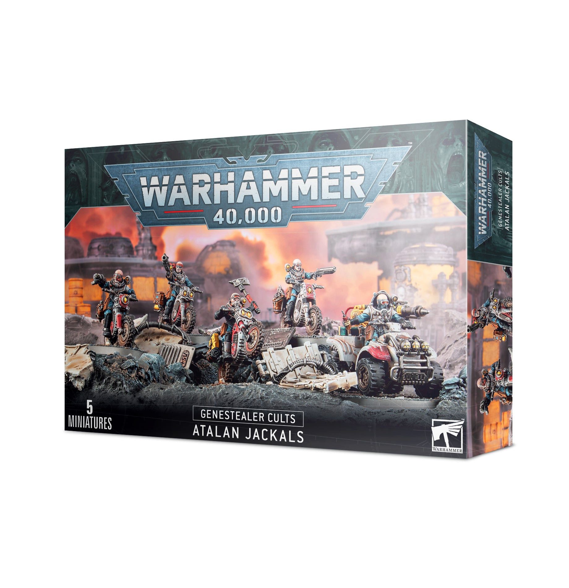 Games Workshop Spielfigur Warhammer 40.000 Genestealer Cults Atalan Jackals