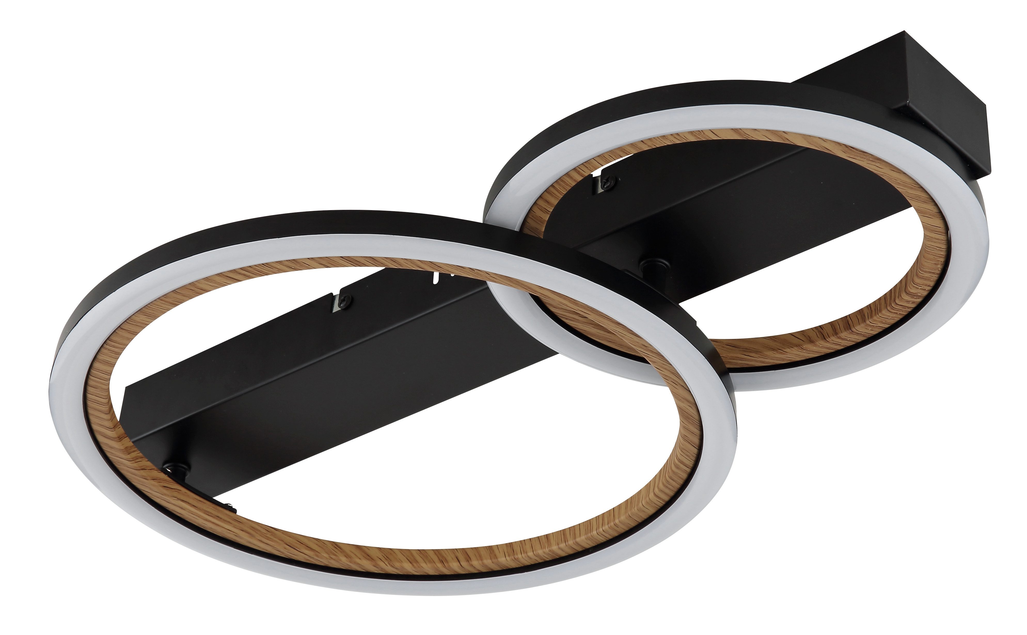 GLOBO LIGHTING Deckenleuchte DAKARI I, LED fest integriert, Warmweiß, Deckenlampe Wohnzimmer-Leuchte Schlafzimmer-Leuchte Flur Küche