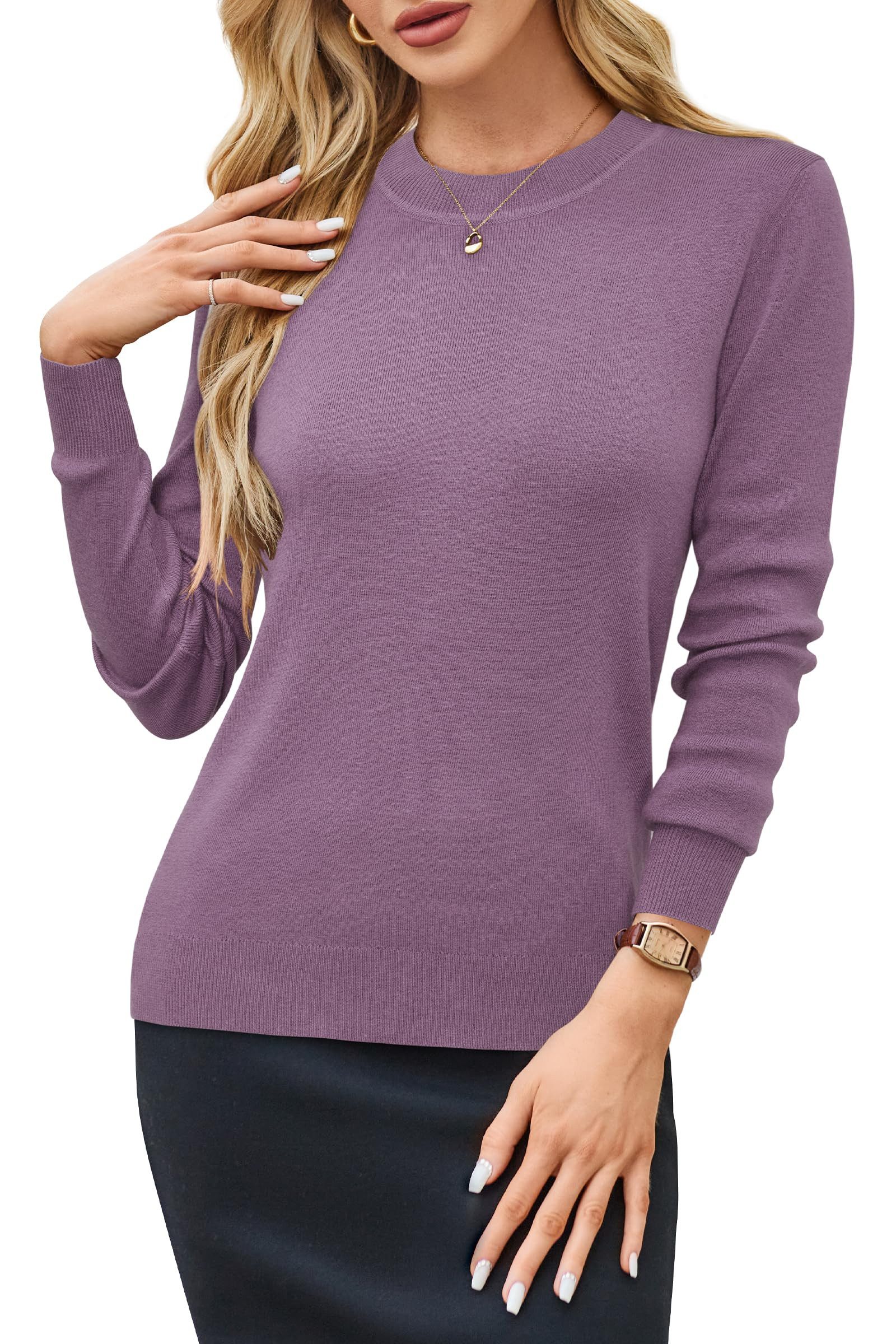 Arach&Cloz Strickpullover Damen Pullover Strickpullover Blusenoberteile Lan günstig online kaufen
