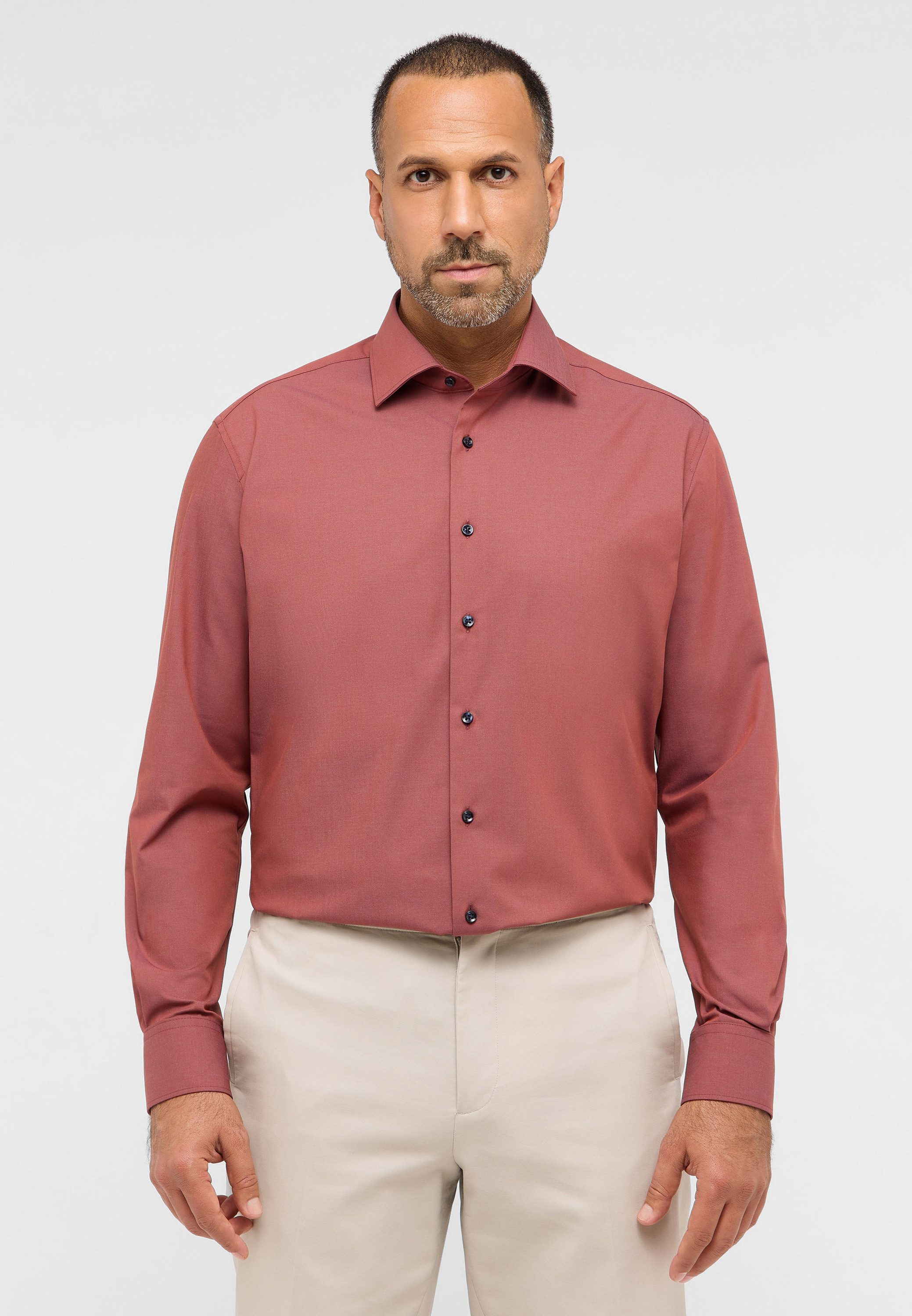 Eterna Langarmhemd MODERN FIT NON IRON günstig online kaufen