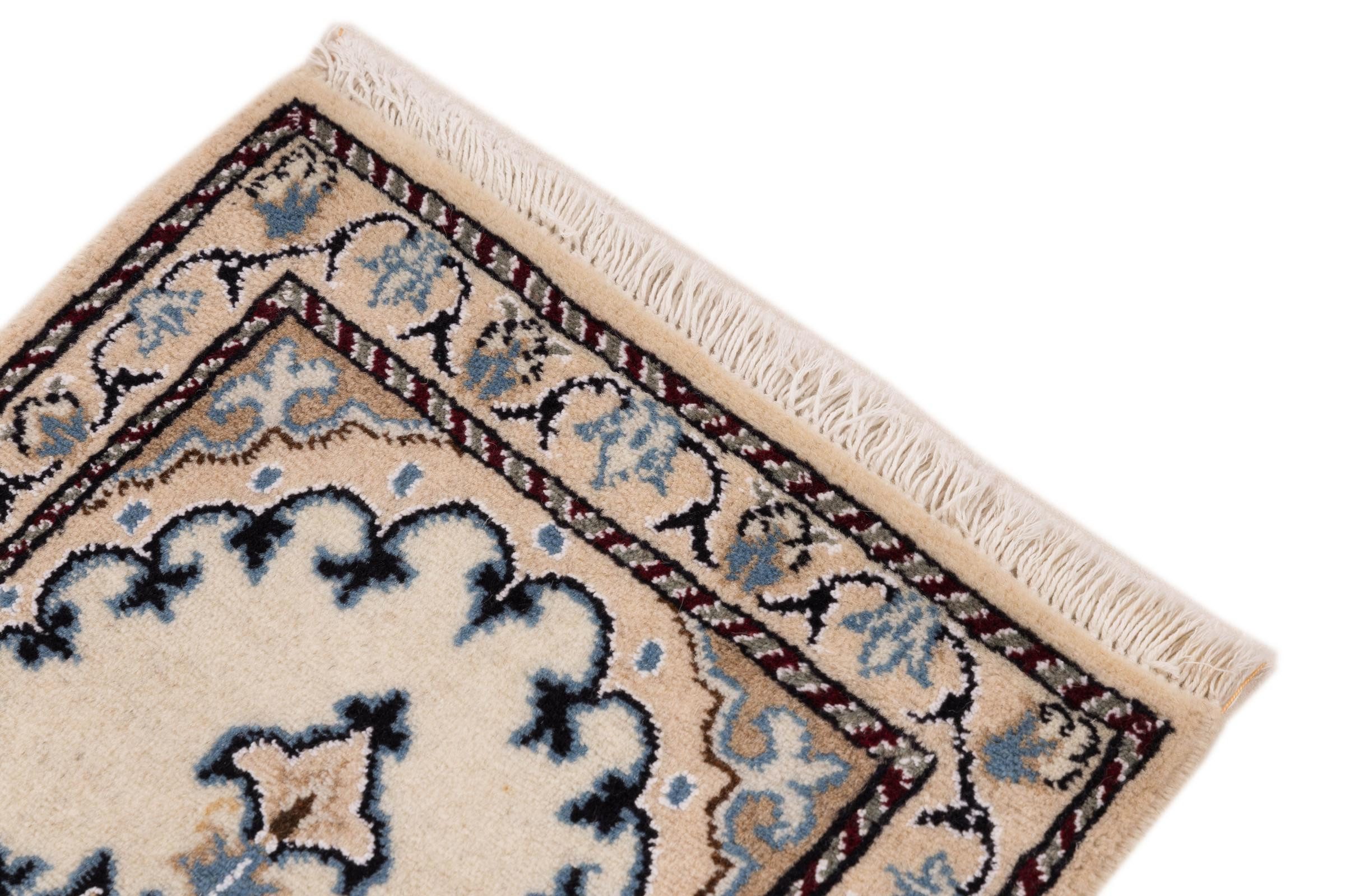 Nain Trading Orientteppich Nain 39x59 Handgeknüpfter Orientteppich / Perserteppich, rechteckig, Höhe: 12 mm