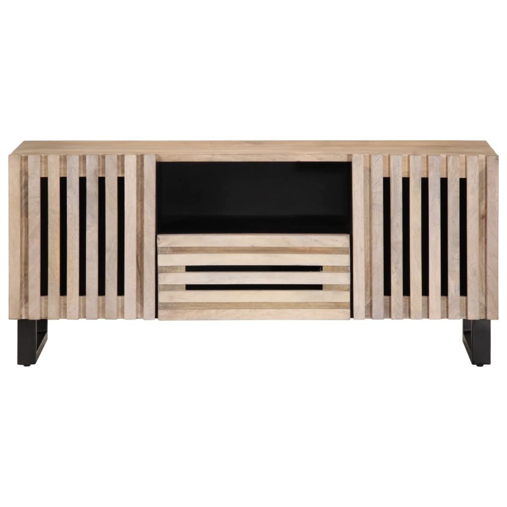 vidaXL TV-Schrank TV-Schrank 100x34x46 cm Massivholz günstig online kaufen