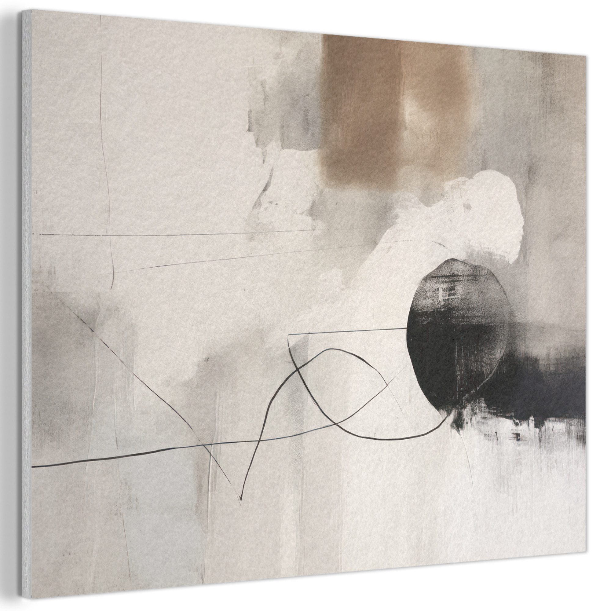 Weiß - Beige - Schwarz