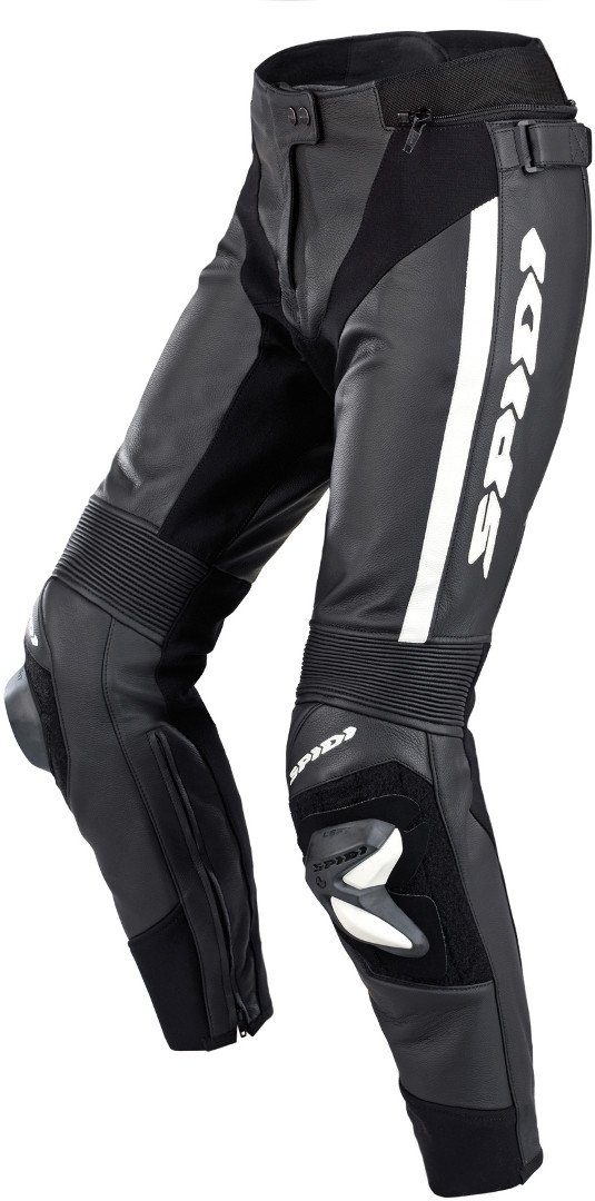 SpiDi Motorradhose RR Pro 2 Damen Motorrad Lederhose Knieprotektoren enthalten,Knieschleifer enthalten