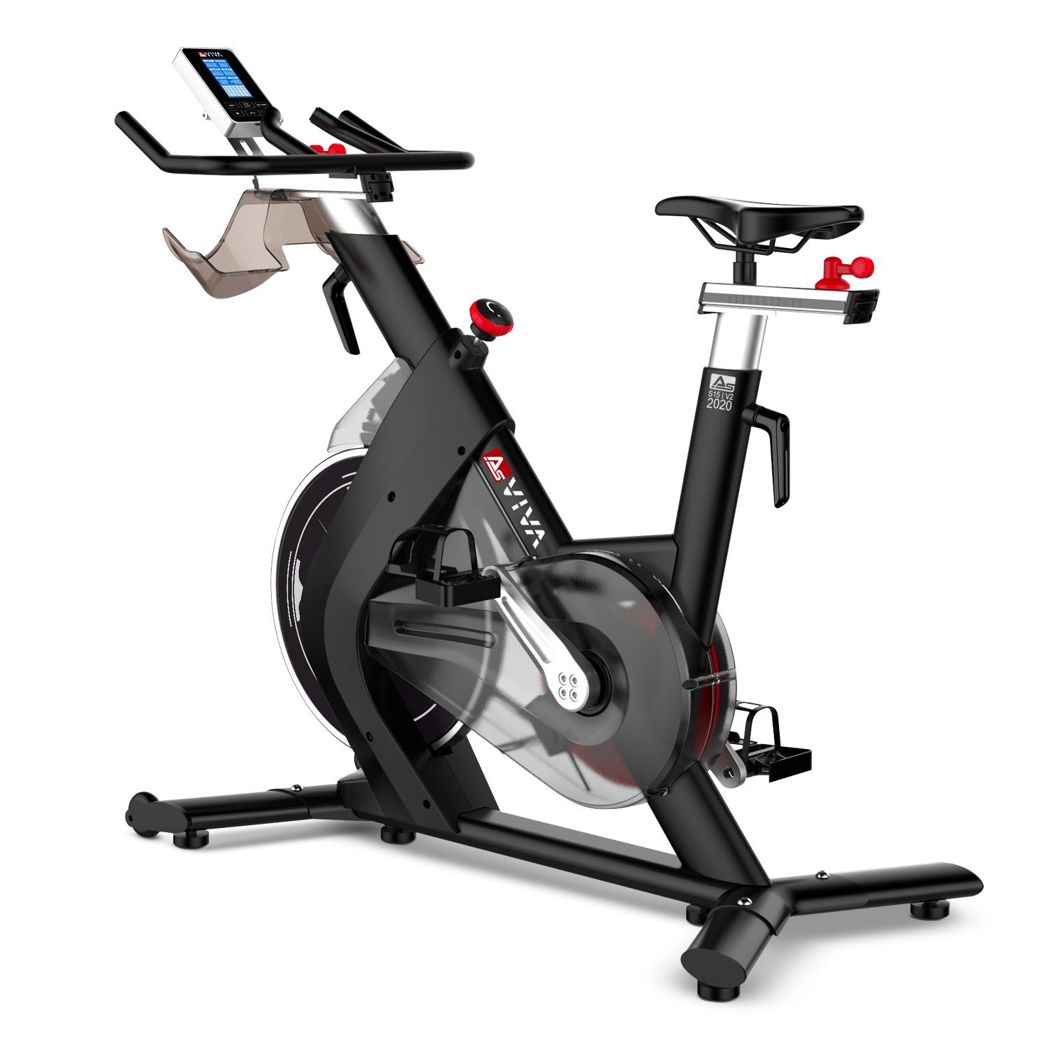 AsVIVA Fitness S15 AsVIVA SPD Shimano Speedbike Bluetooth, kompatibel Indoor kompatibel, Cycle Klickpedale App