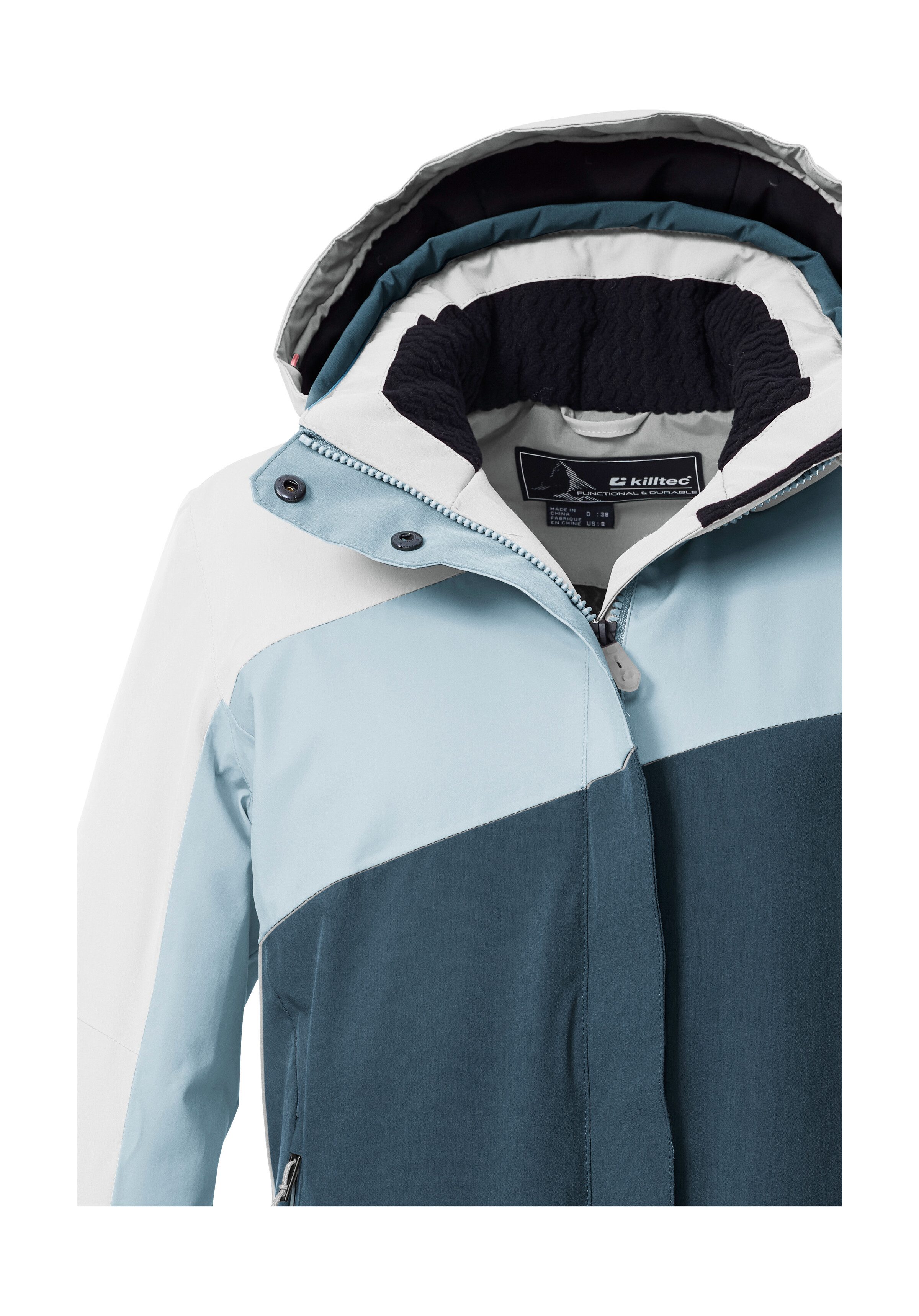Killtec Skijacke KSW 26 WMN SKI JCKT Wind- und wasserdichte Skijacke, atmungsaktiv, viele Taschen