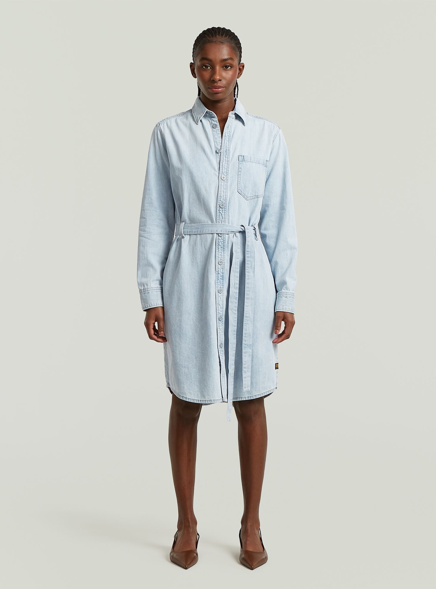 G-STAR Bodykleid Shirt Dress Belt