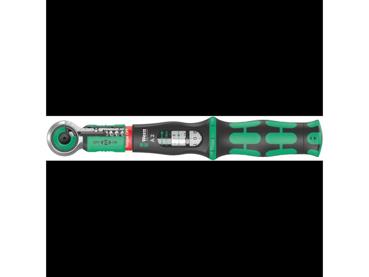 Wera Drehmomentschlüssel Safe-Torque A 2 (1 St), 1/4"-Sechskant-Antrieb