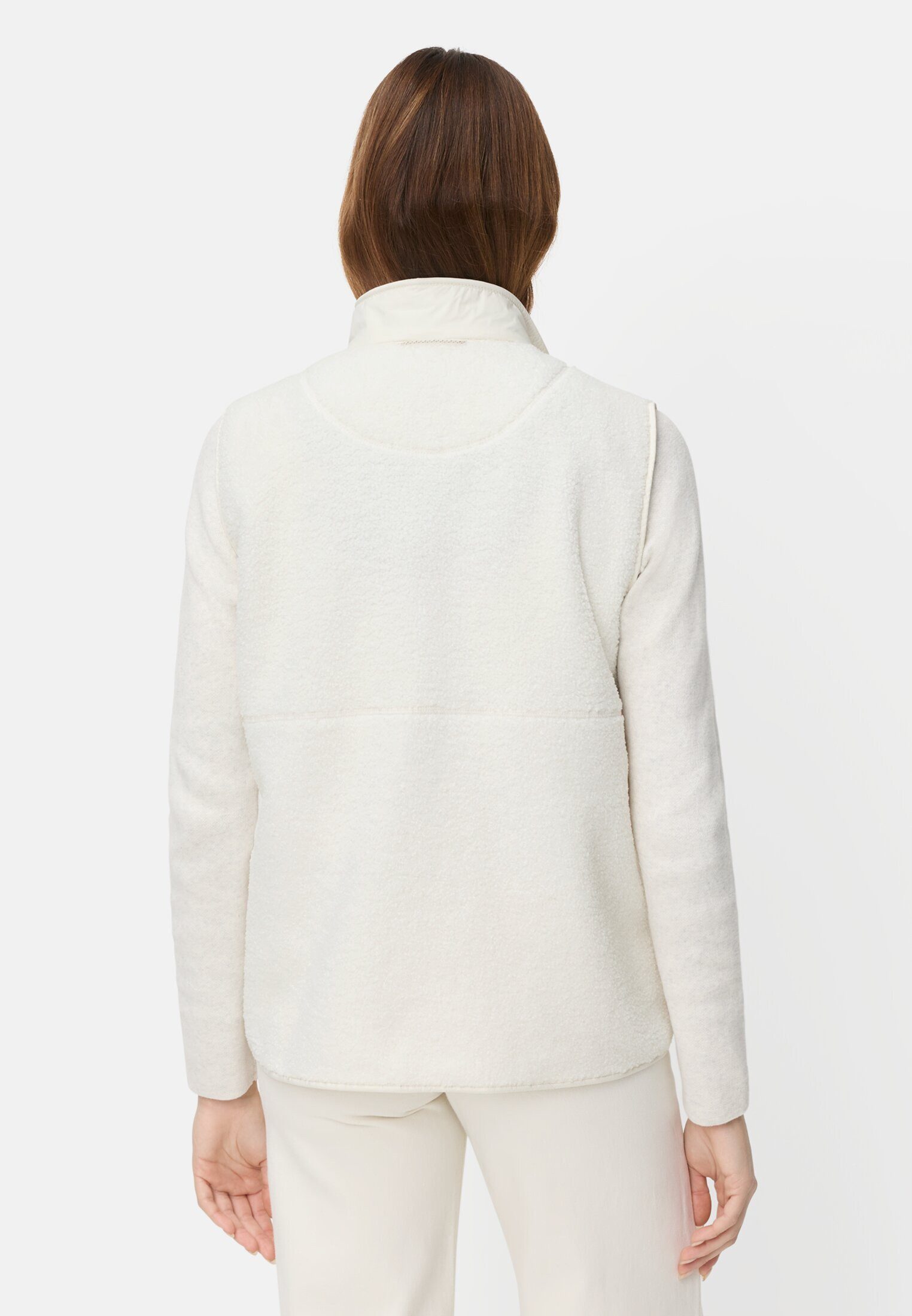 camel active Fleeceweste mit Stehkragen ärmellos