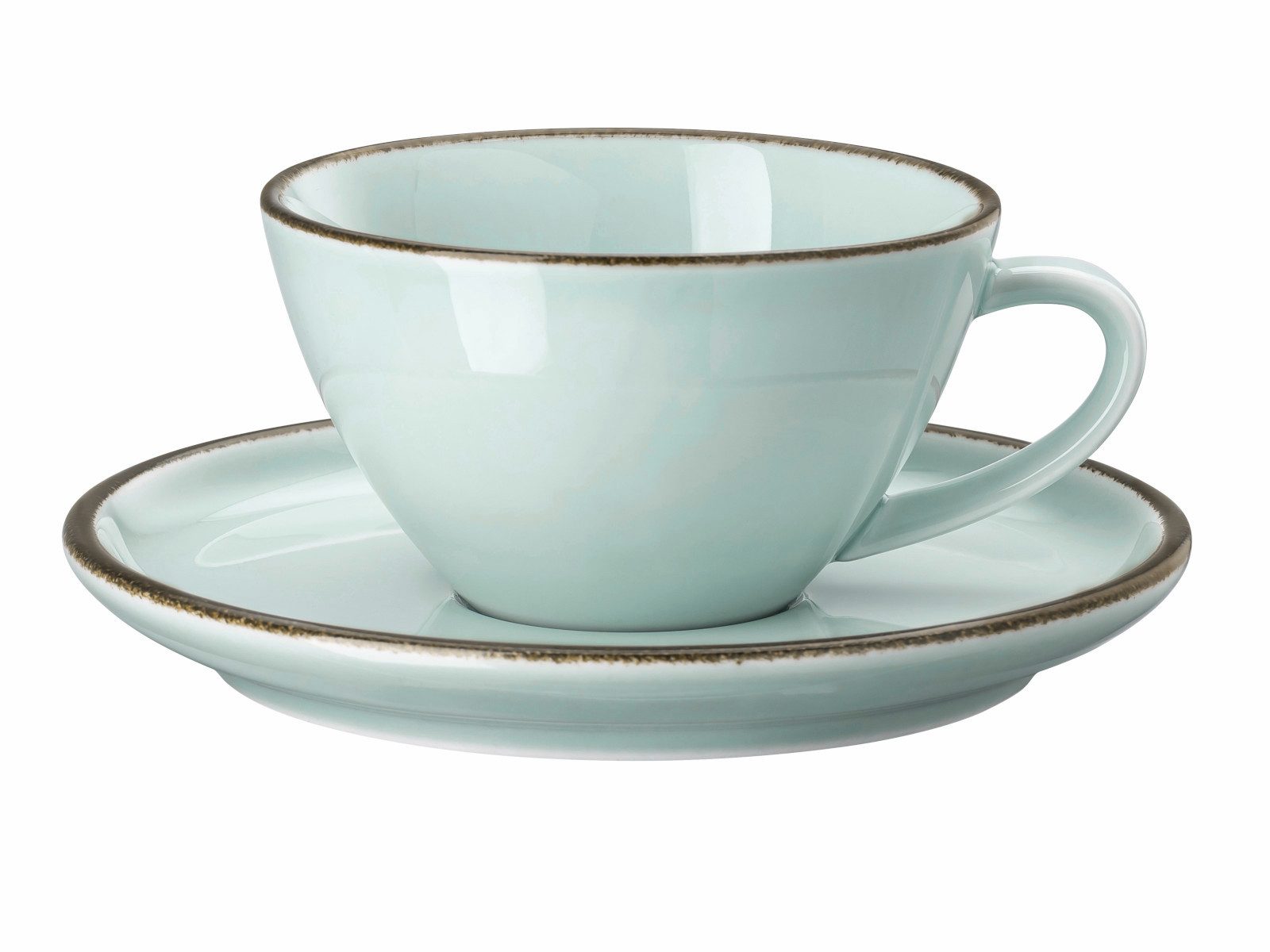 Rosenthal Tasse Profi Casual Mint Kombitasse 2tlg, Porzellan
