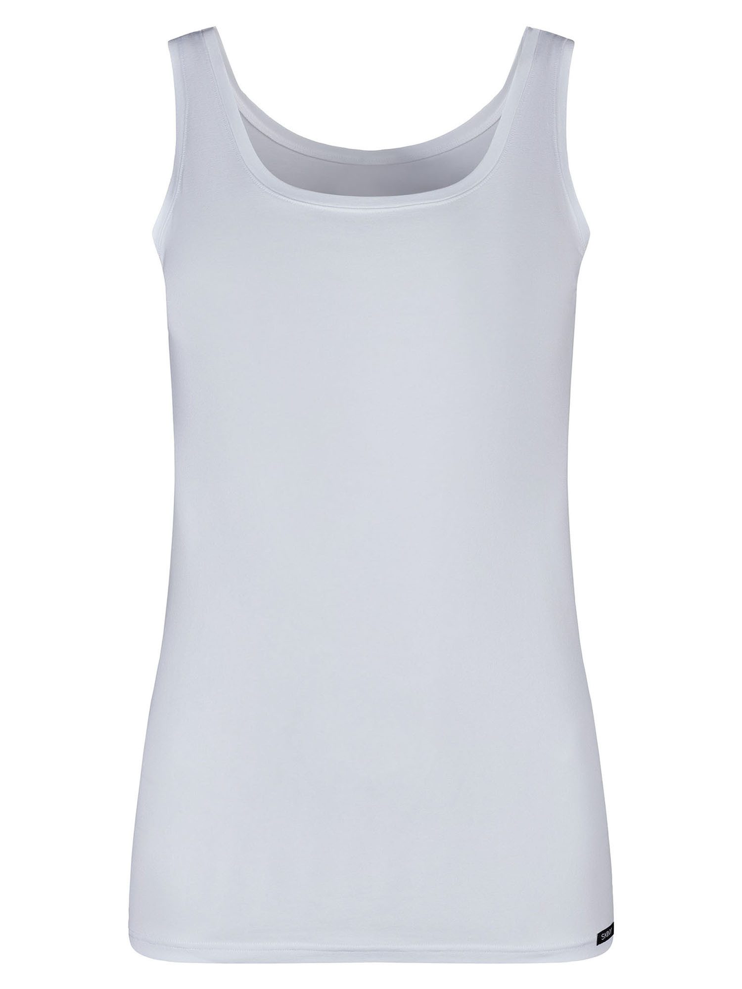 Skiny Tanktop Cotton Essentials (2-tlg) Trägertop, Muskelshirt, Ärmelloses Shirt