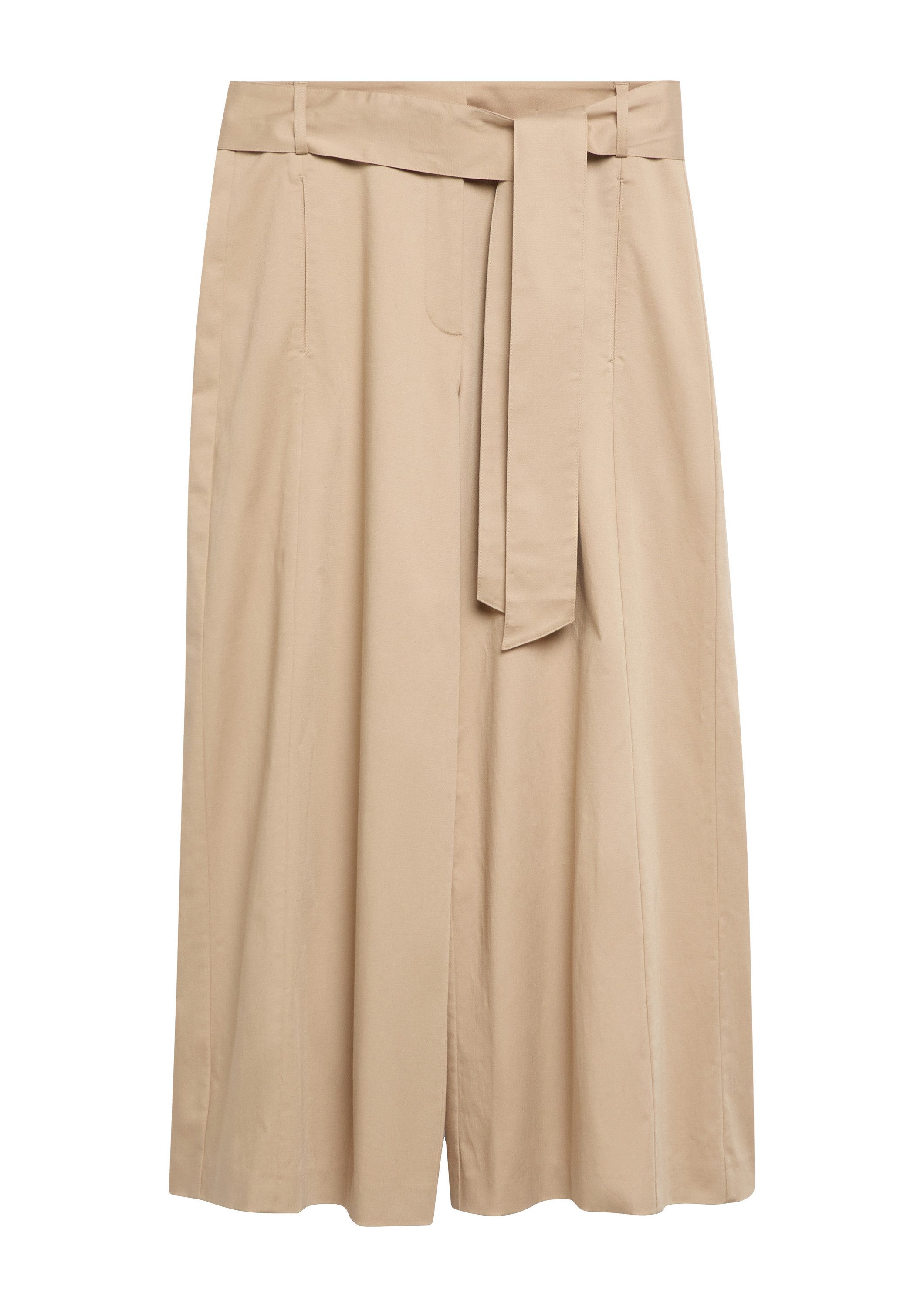 comma Culotte Hose Culotte mit Extra Wide Leg