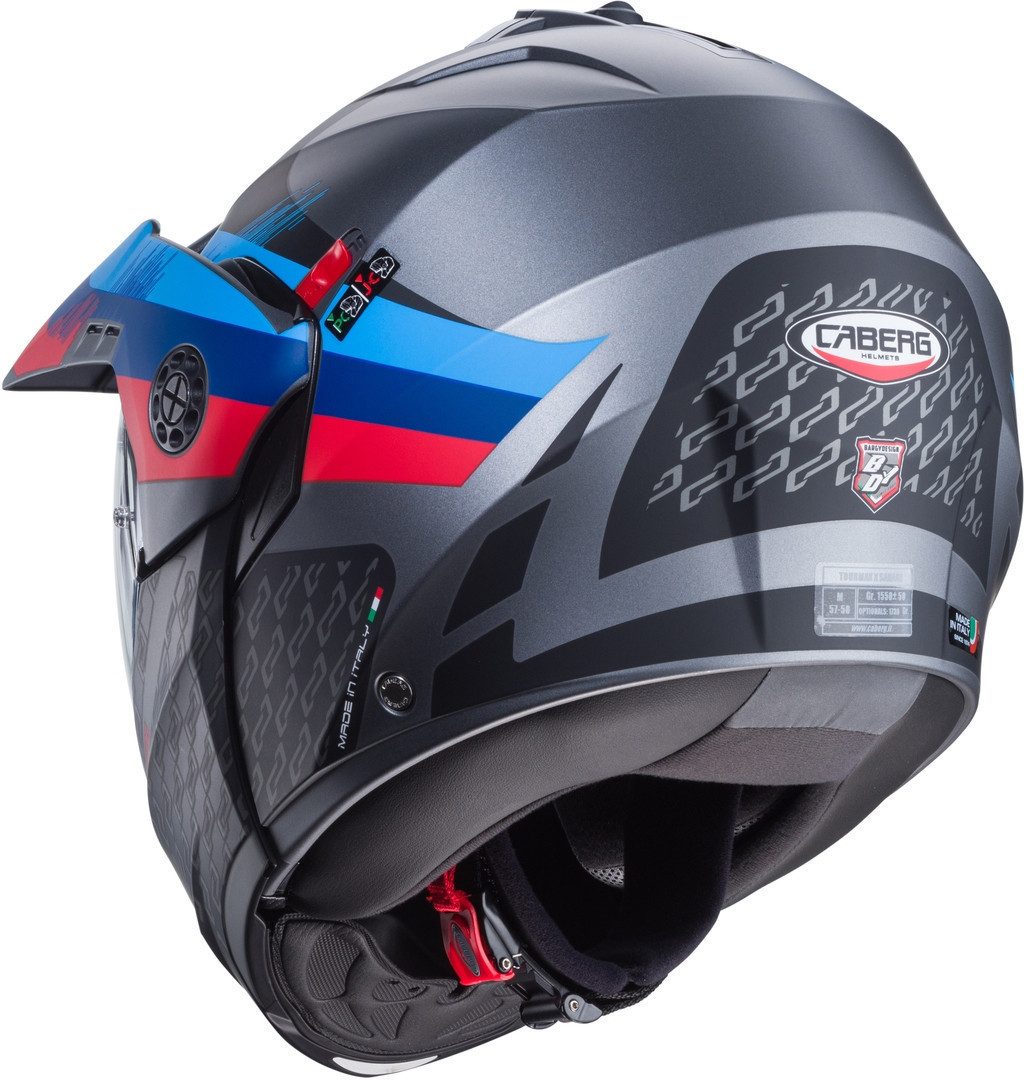 Caberg Motorradhelm Tourmax X Sarabe Klapphelm, Vorbereitet Für Kommunikationssystem,integriertes Sonnenvisier
