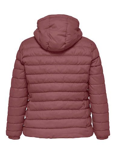 HOOD Kapuze rose JACKET NOOS mit CARTAHOE ONLY Steppjacke CARMAKOMA OTW brown