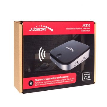 Audiocore AC830 Bluetooth-Adapter, Bluetooth 2 in 1 Adapter Sender Empfänger