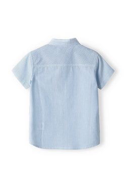 MINOTI Kurzarmhemd Hemd mit Streifen (3y-14y)