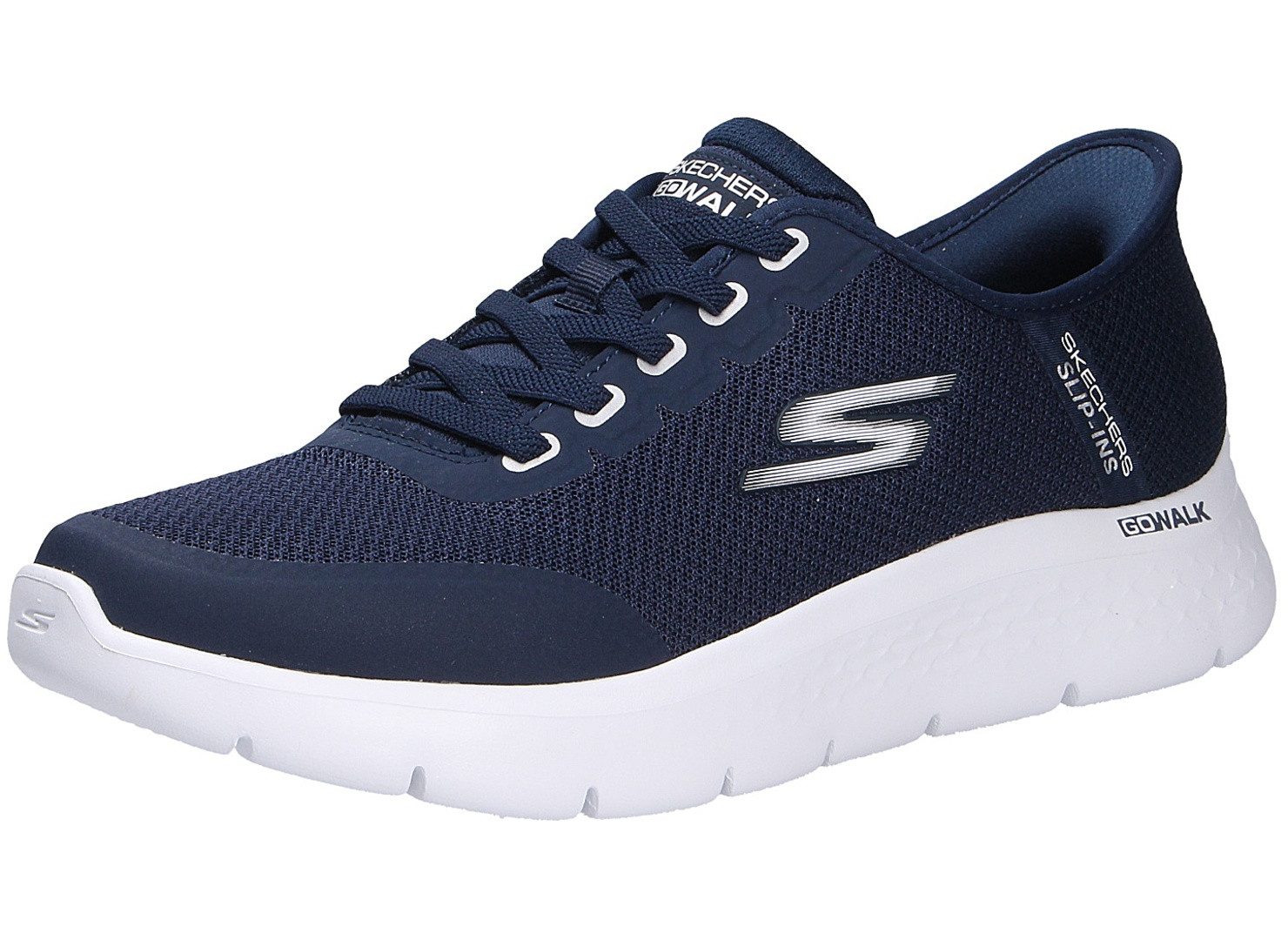 Skechers Herren Halbschuh GO WALK blau Größe Sneaker