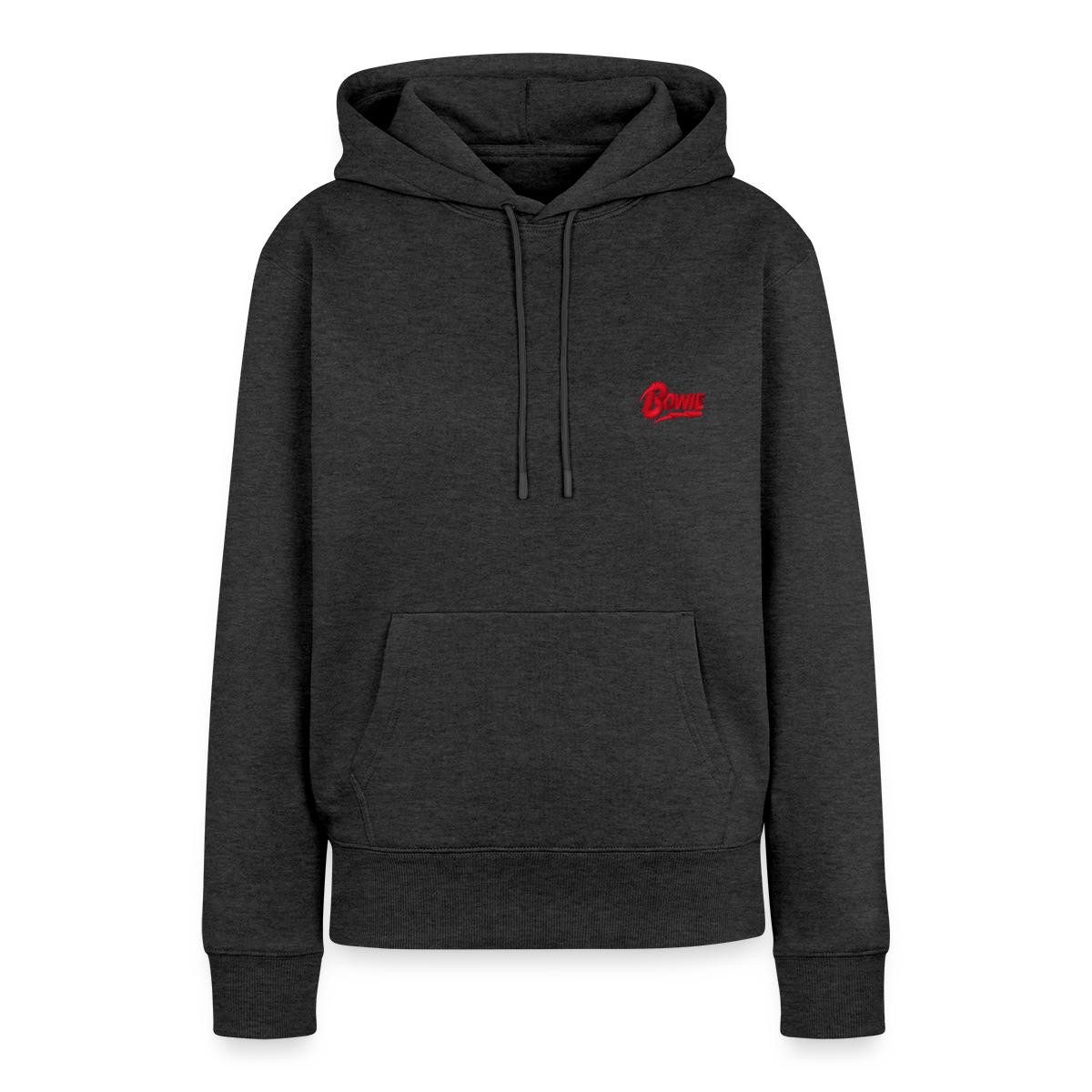 Hoodie David Bowie Offizielles Logo Als Stick-Design Damen Premium Hoodie