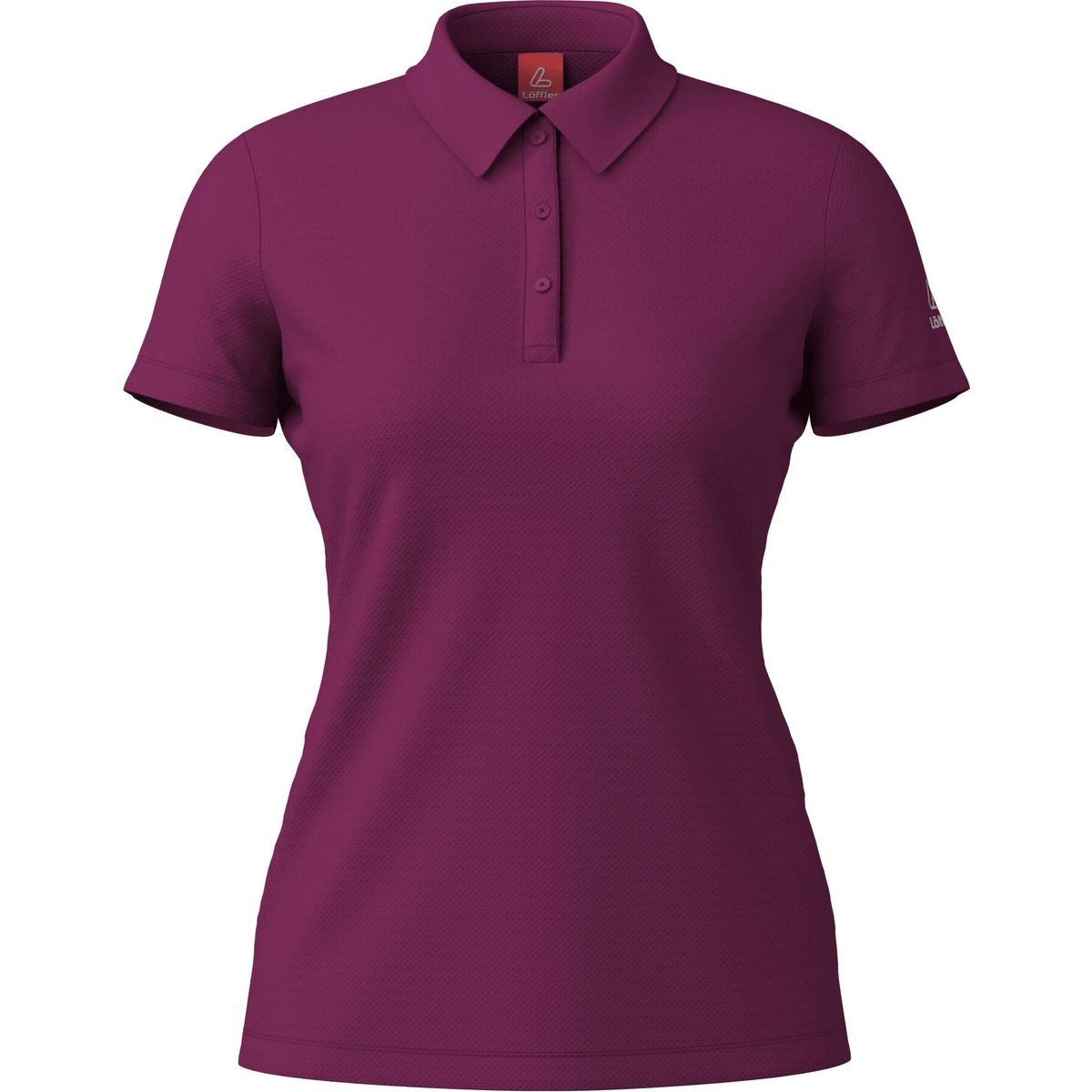 Löffler Poloshirt Women Poloshirt Tencel(tm) Vielseitiges Poloshirt aus TENCEL™ mit hervorragendem Tragekomfort