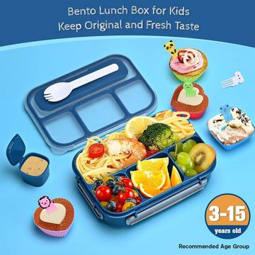 autolock Lunchbox Bento Box, Auslaufsicher Bento Box,Lunchbox für Arbeit Büro und Schule