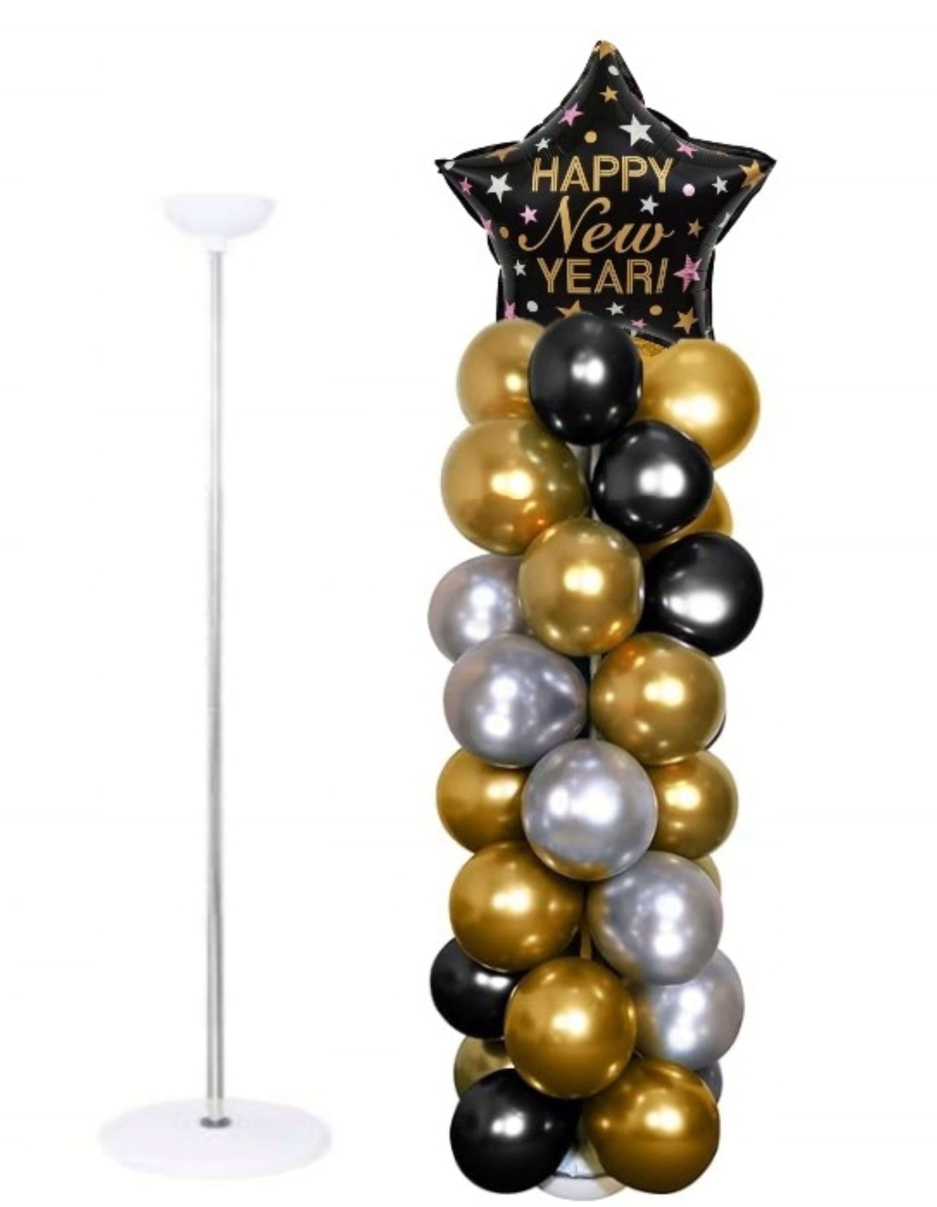 PartyPal Blumenständer Metall-Ballonständer, teleskopisch 50-200 cm, günstig online kaufen