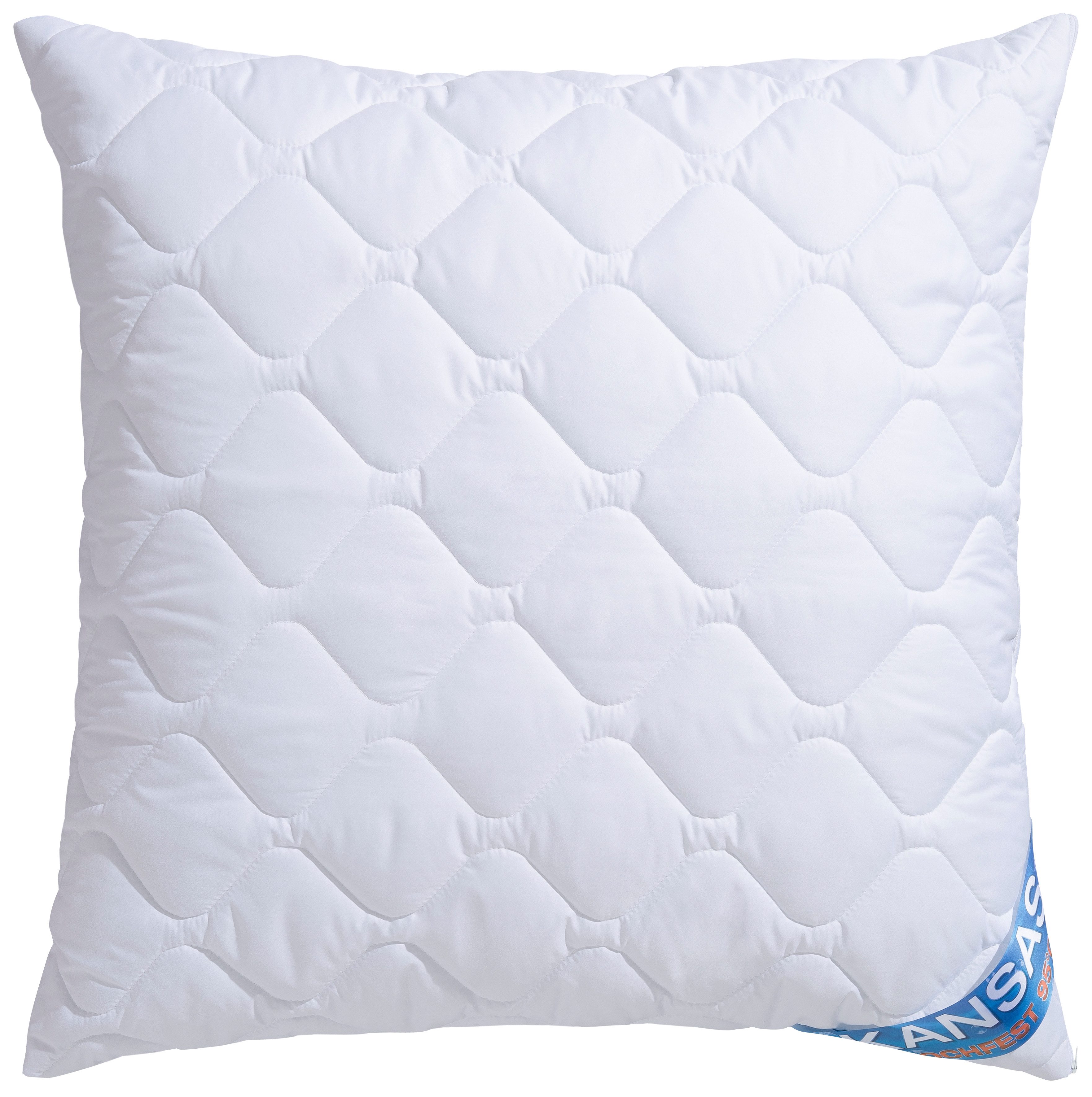fan Microfaserbettdecke + Kopfkissen Kansas, 2tlg.-Set mit Kissen 80x80 cm, Füllung: Markenhohlfaser »EUROfill« (Bettdecke), Bezug: Microfaser mit Peach-touch ( – Bild 4 von 5
