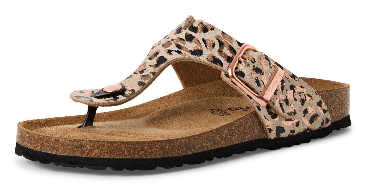 Tamaris CORRA Zehentrenner Sommerschuh, Schlupfschuh mit angenehmen Zehenst günstig online kaufen