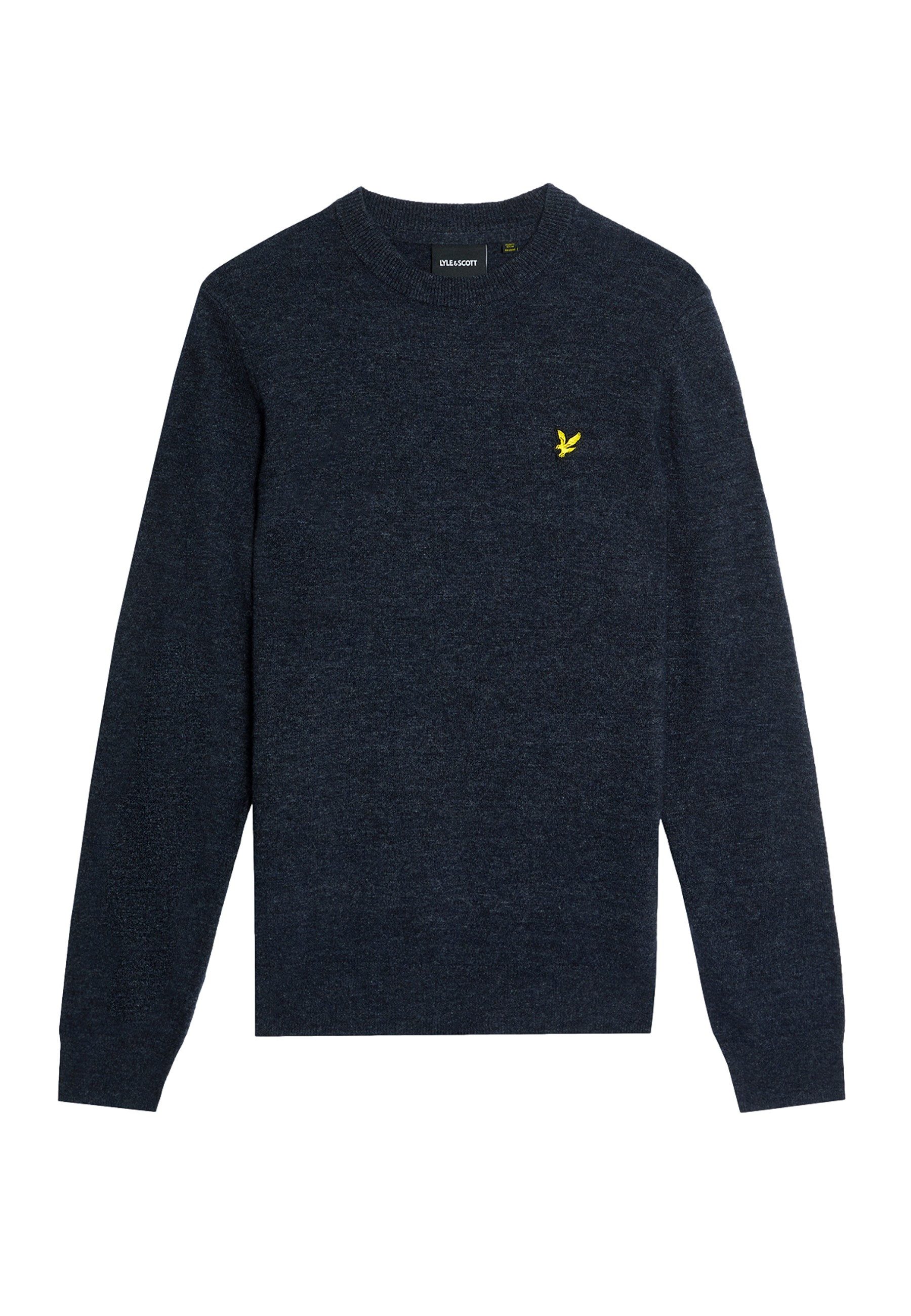 Lyle & Scott Strickpullover Pullover Strickpullover R-Neck (1-tlg) günstig online kaufen