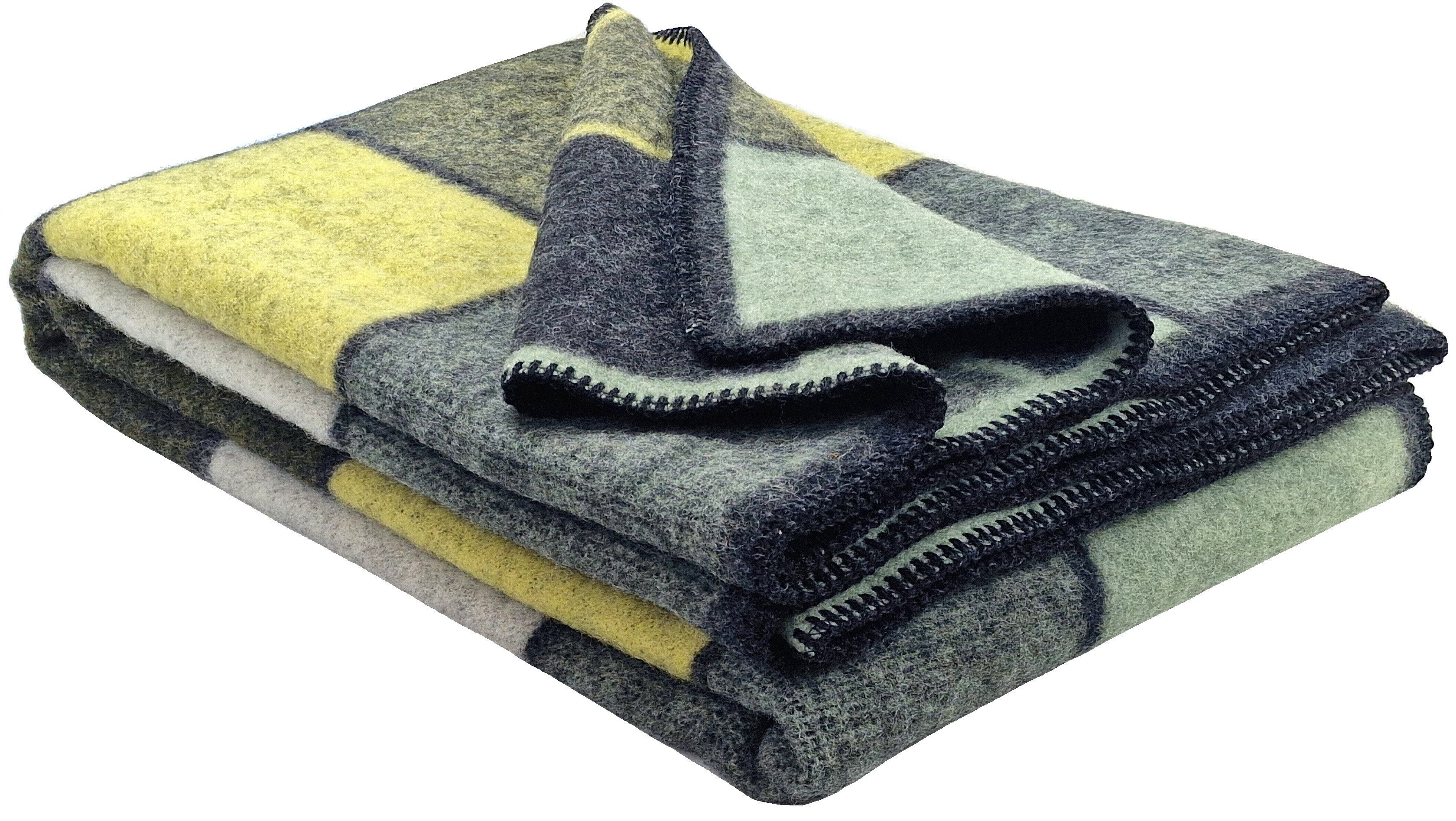 Wohndecke Wohndecke Wolldecke 100% Schurwolle 150 günstig online kaufen