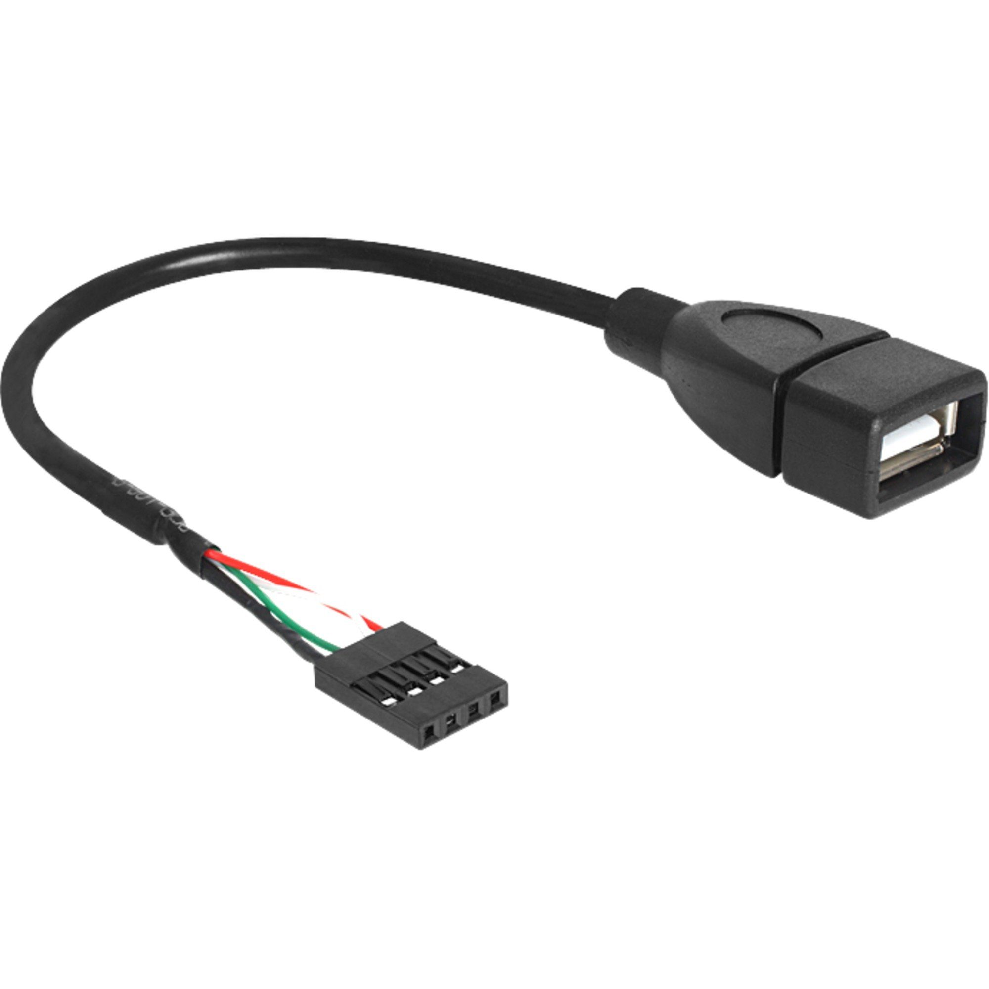 DeLOCK USB 2.0 Kabel, 4 Pin Header > USB-A Buchse, USB-Adapter