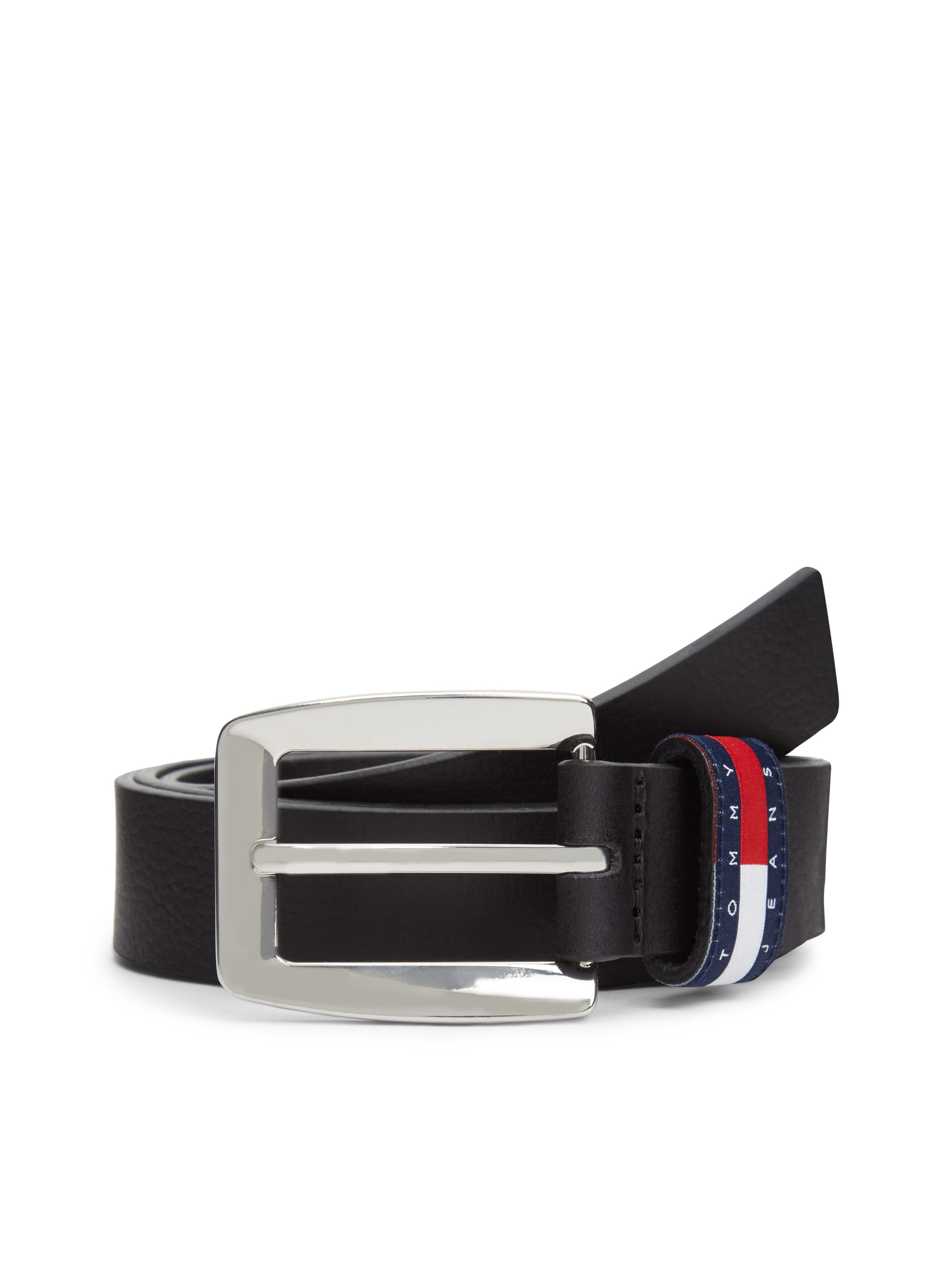 Tommy Jeans Ledergürtel TJW BOLD FLAG Breite 3 cm
