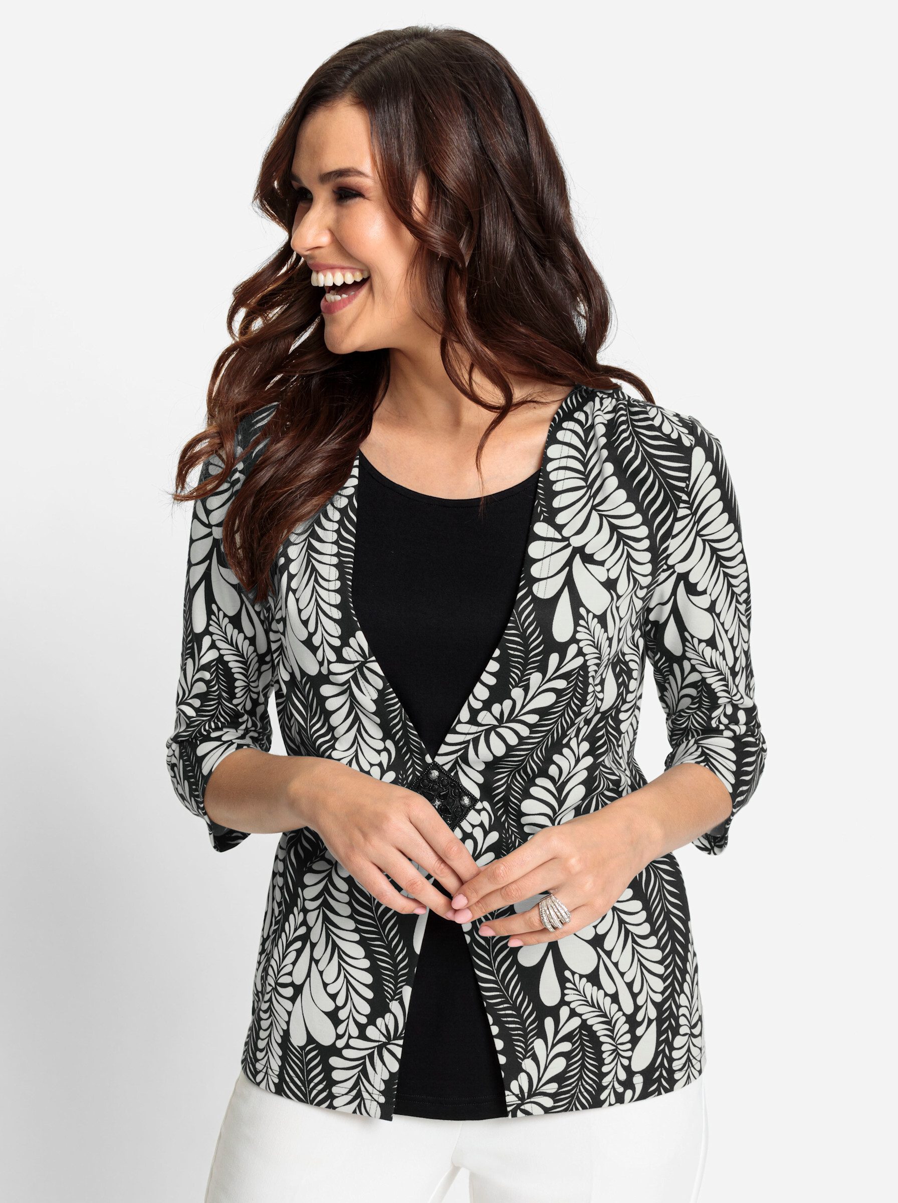 Witt T-Shirt Shirt 2 in 1 3/4-Arm