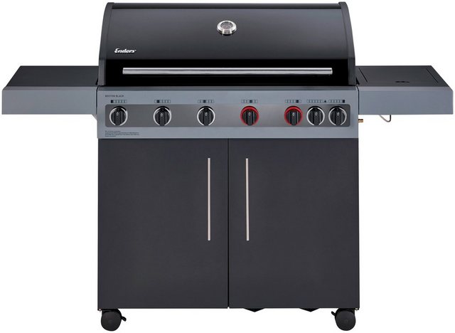 ENDERS Gasgrill Boston Black 6 KR Turbo, BxTxH: 166,5x60x115 cm