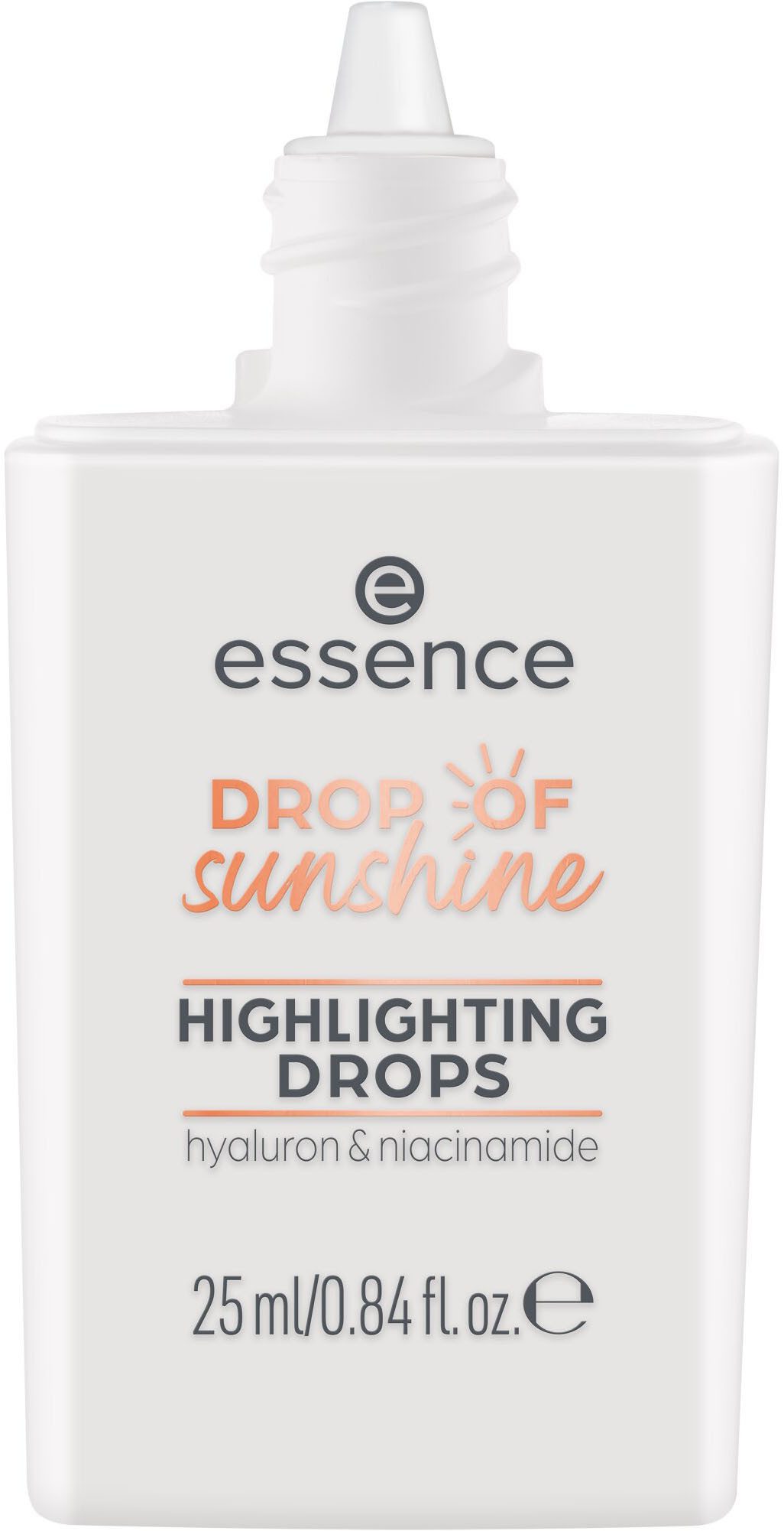Essence Highlighter DROP OF sunshine HIGHLIGHTING DROPS, 3-tlg., Verschmilzt mit der Haut, feuchtigkeitsspendend, schimmerndes Finish.