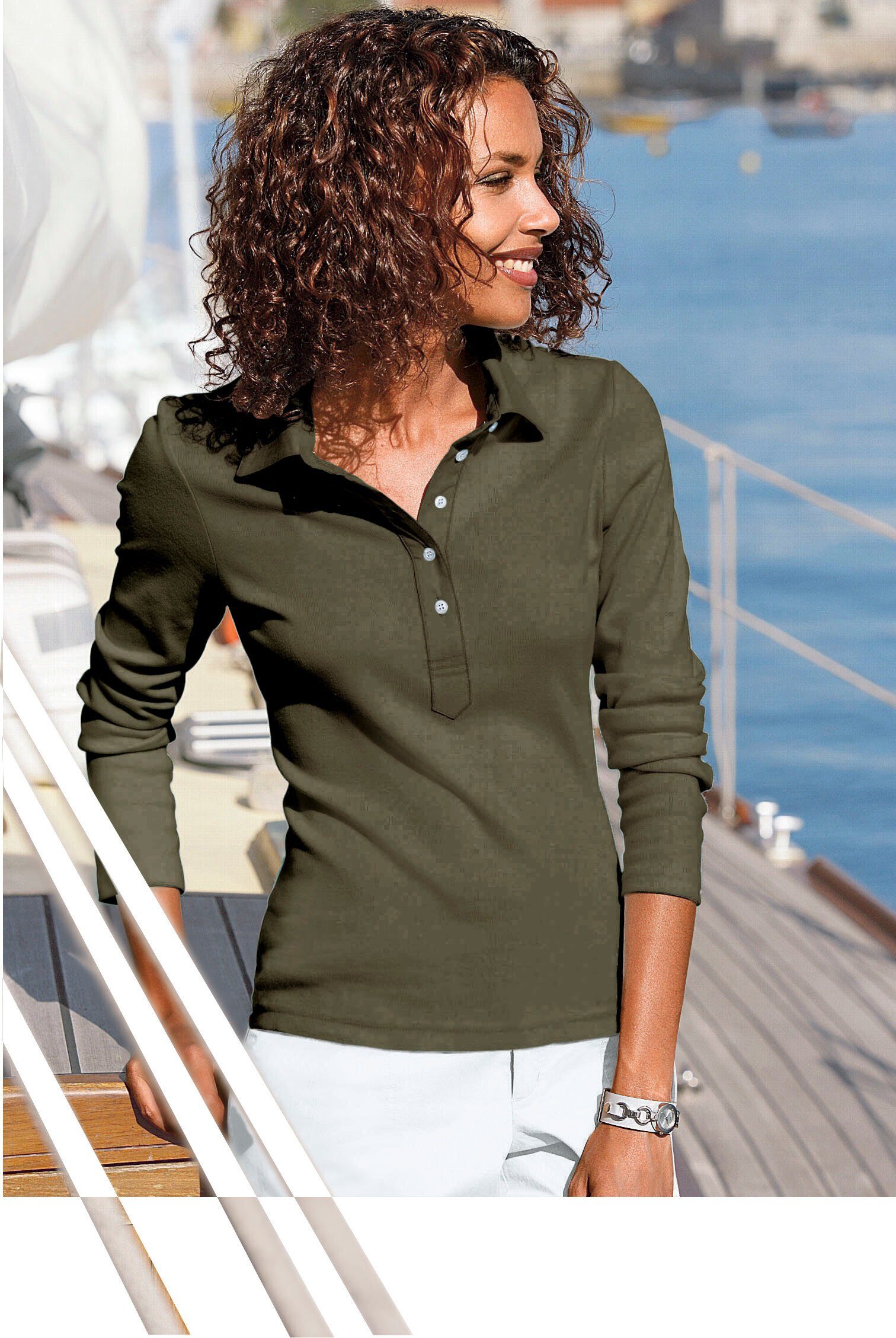 Witt T-Shirt Poloshirt Langarm