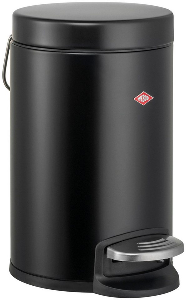 WESCO Kosmetikeimer Bathboy, Tretabfallsammler mit Dämpfer, 3 Liter