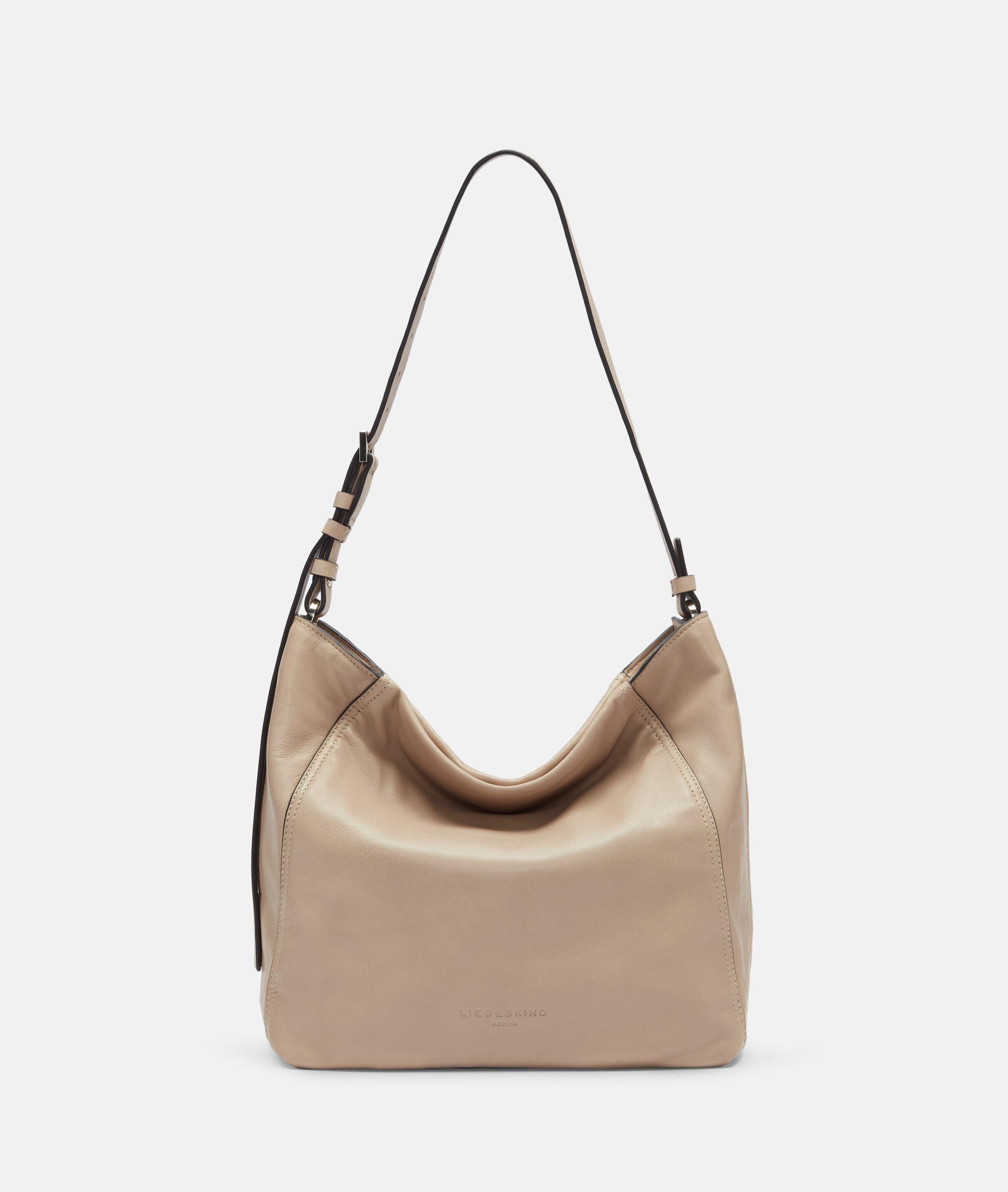 Liebeskind Berlin Schultertasche Hobo, Geräumige Schultertasche aus Leder
