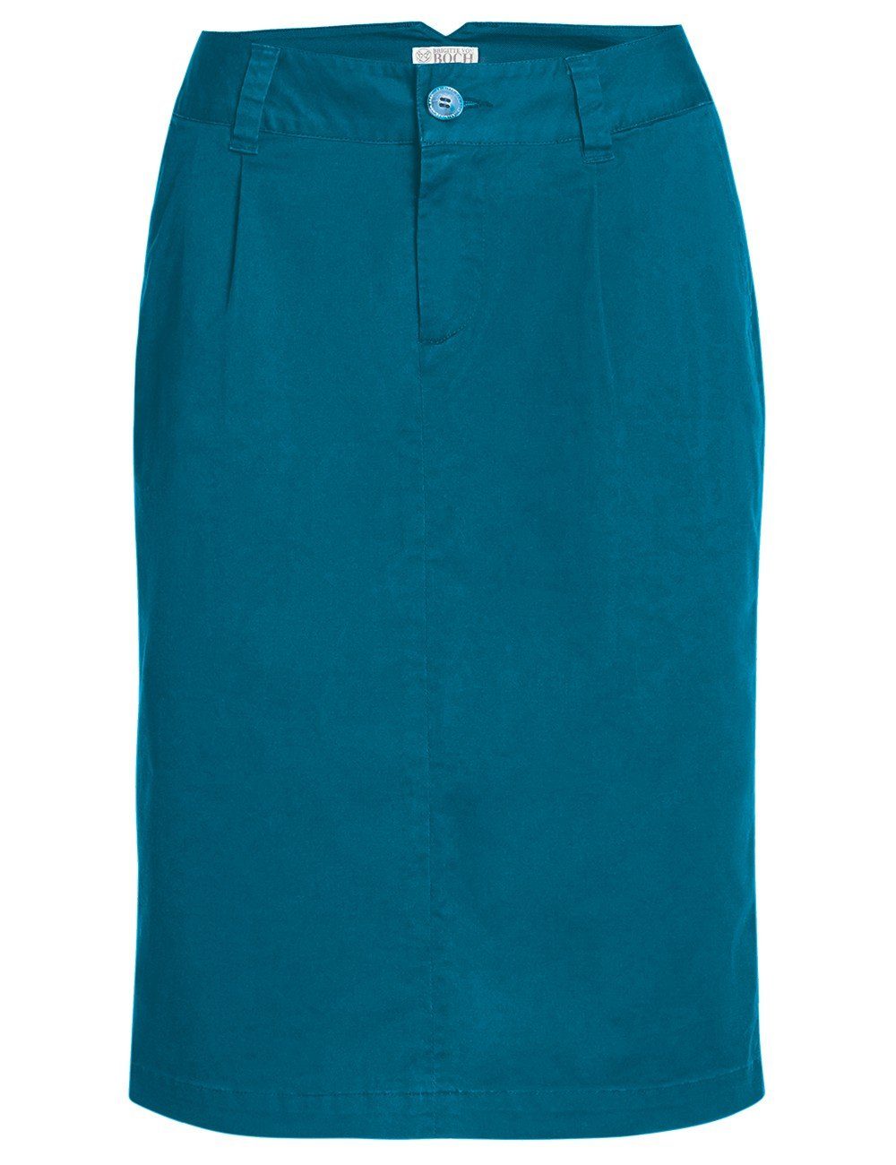 Brigitte von Boch Bleistiftrock Mantua Rock blau