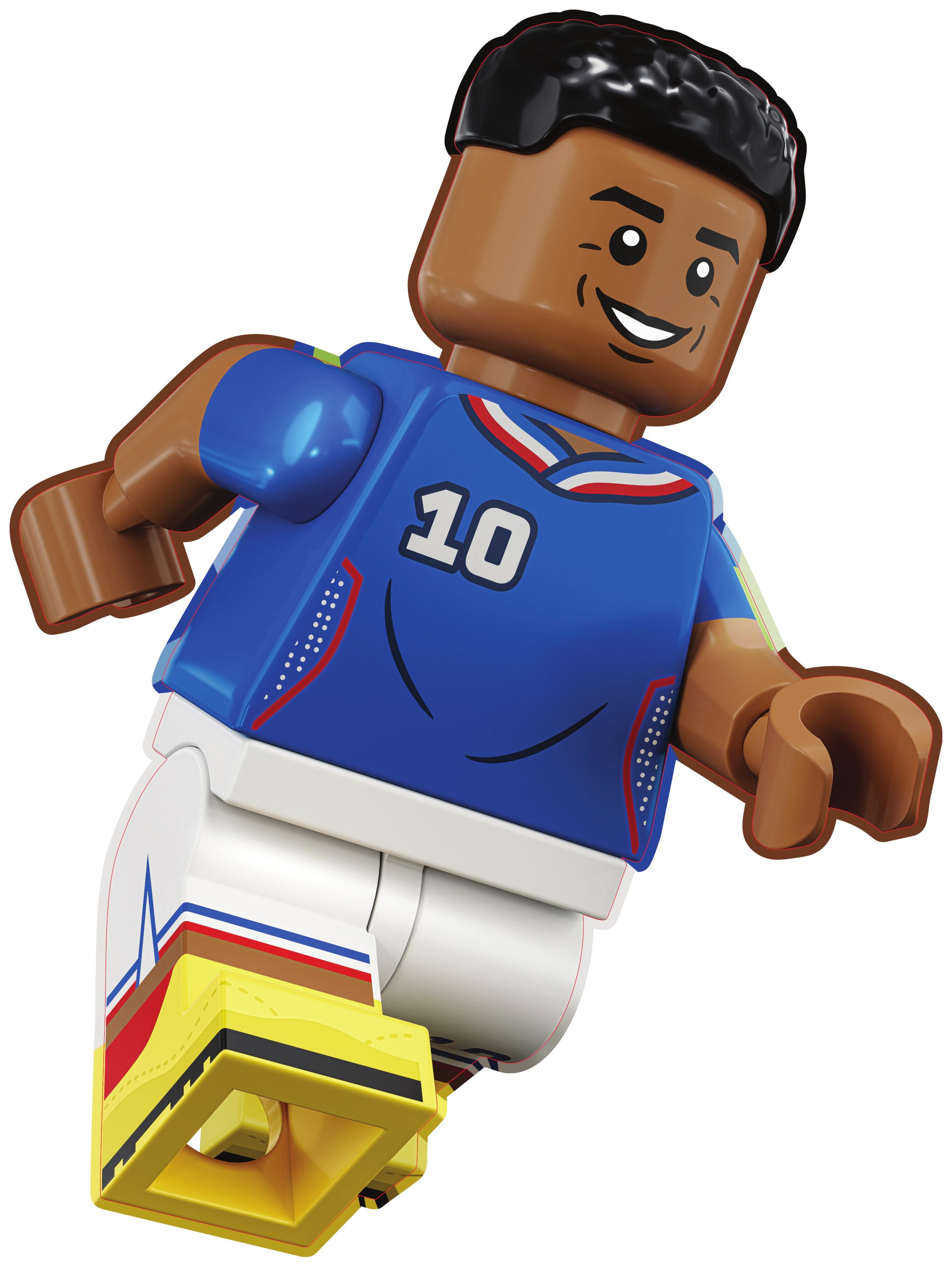 LEGO® LEGO Minifigur: Kylian Mbappé Spielbausteine – Bild 2 von 2