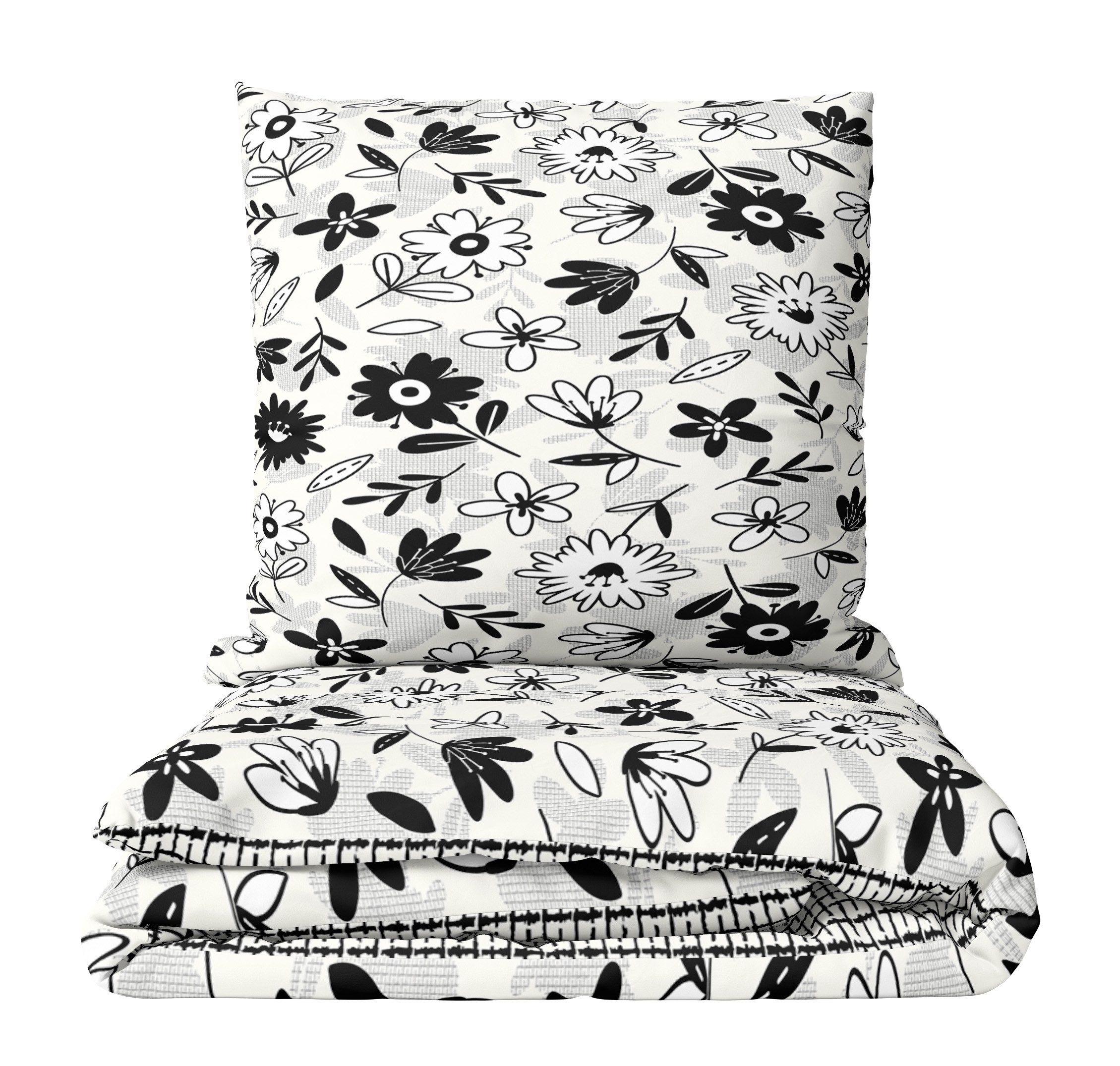 Leonado Vicenti Bettwäsche 135x200 cm, 155x220 cm, Renforcé, 2 teilig, Blum günstig online kaufen