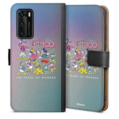 DeinDesign Handyhülle Disney 100 Years of Magic Classics, Huawei P40 Hülle Handy Flip Case Wallet Cover Handytasche Leder