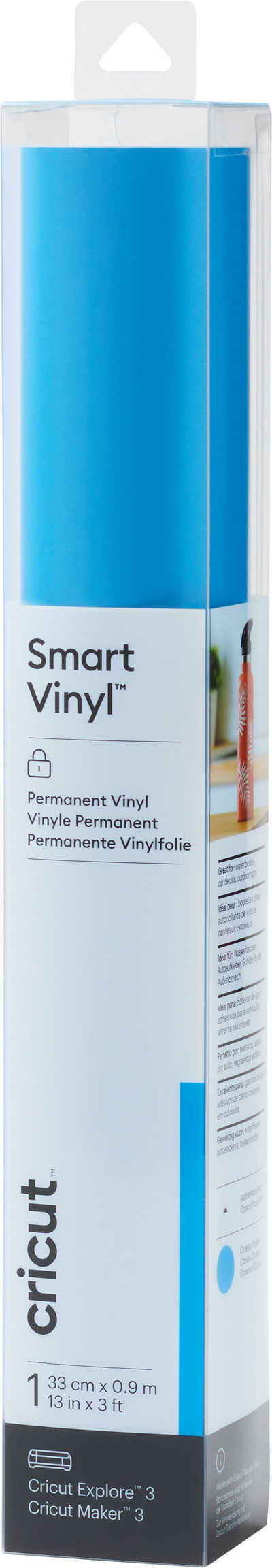 Cricut Dekorationsfolie Vinylfolie Smart Vinyl Permanent, selbstklebend 90 cm x 33 cm