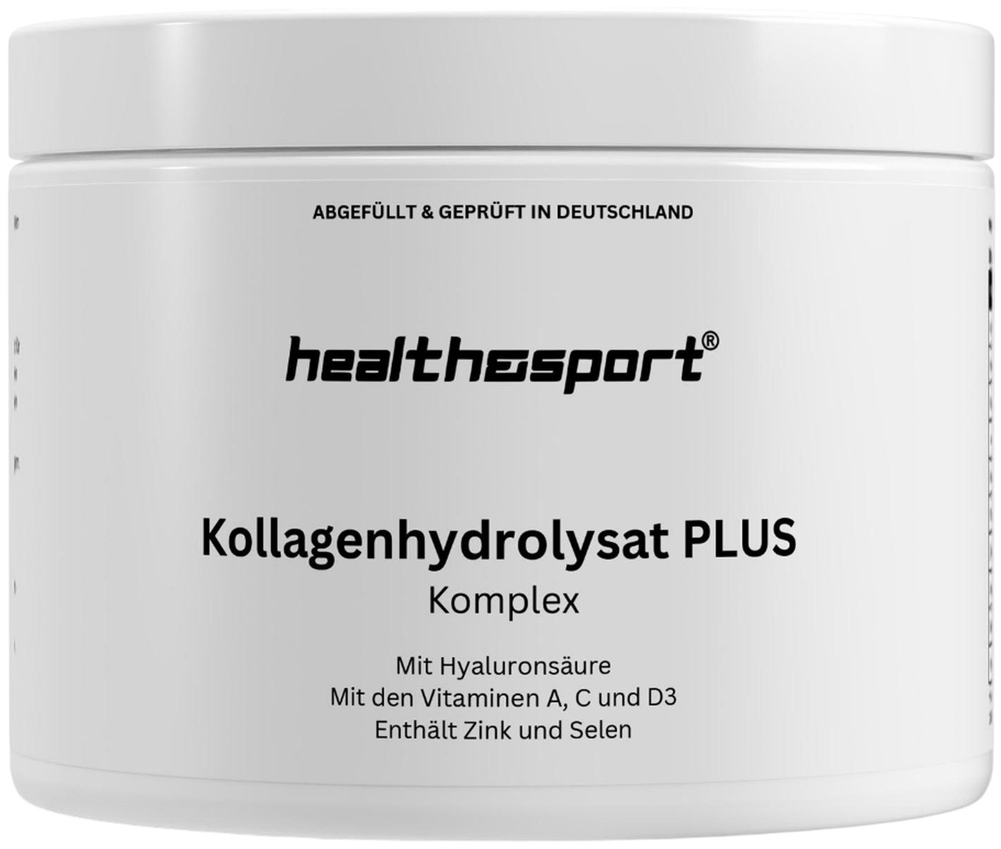 health&sport Kollagenhydrolysat PLUS – Für Haut, Haare, Nägel & Gelenke Kapseln, 180 St., 145.4 g